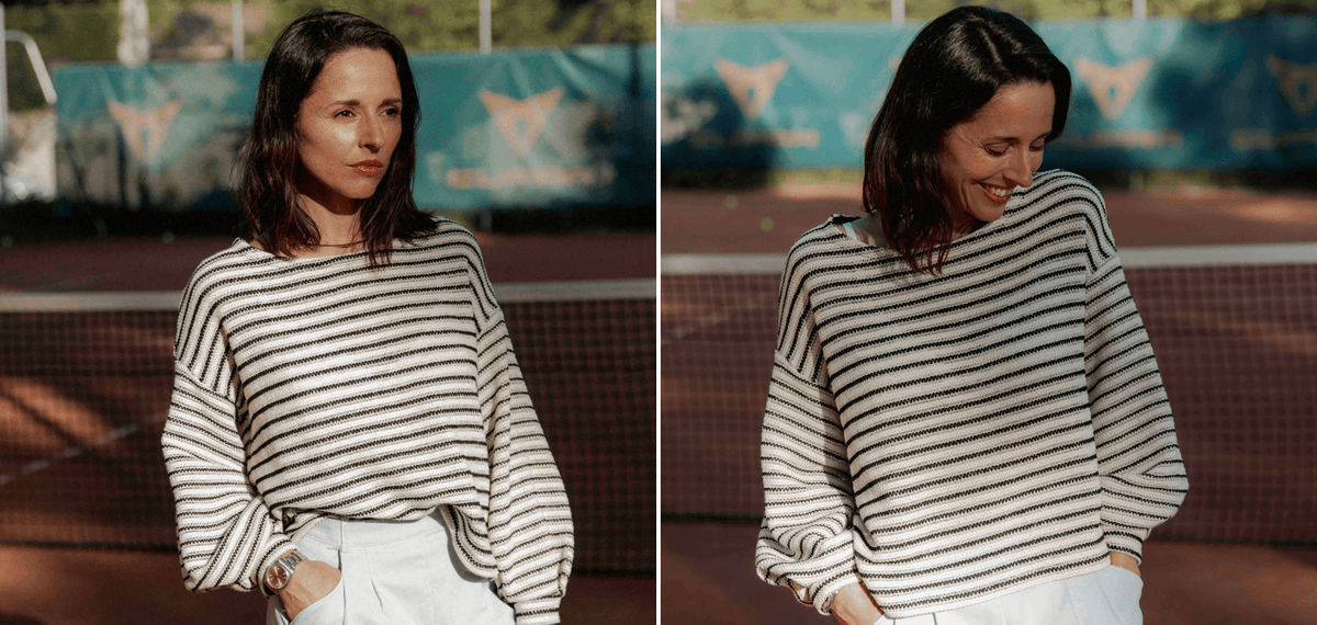 Tendance sport chic : mon pull Granite en crochet - Maison Fauve