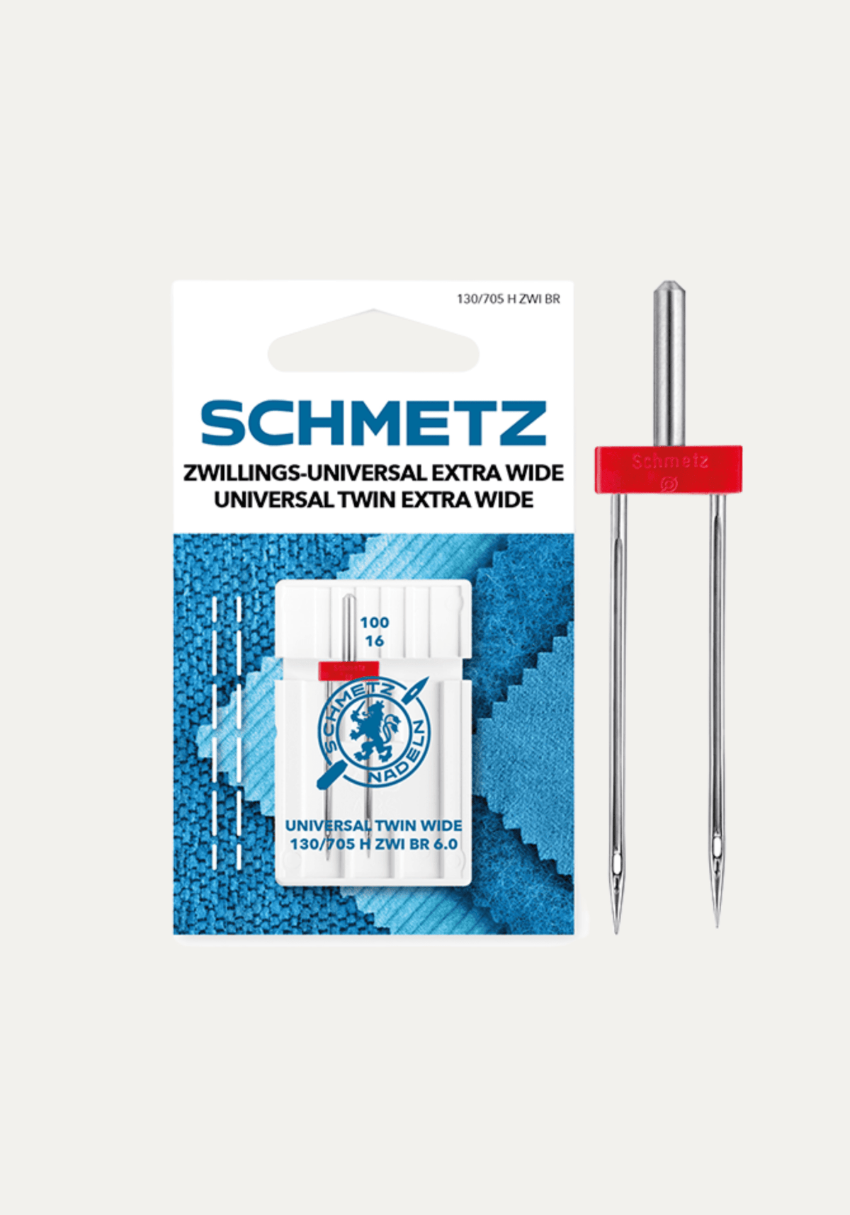 Aiguille Universelle Jumelée SCHMETZ – 3,0/90 ou 6,0/100 - Maison Fauve