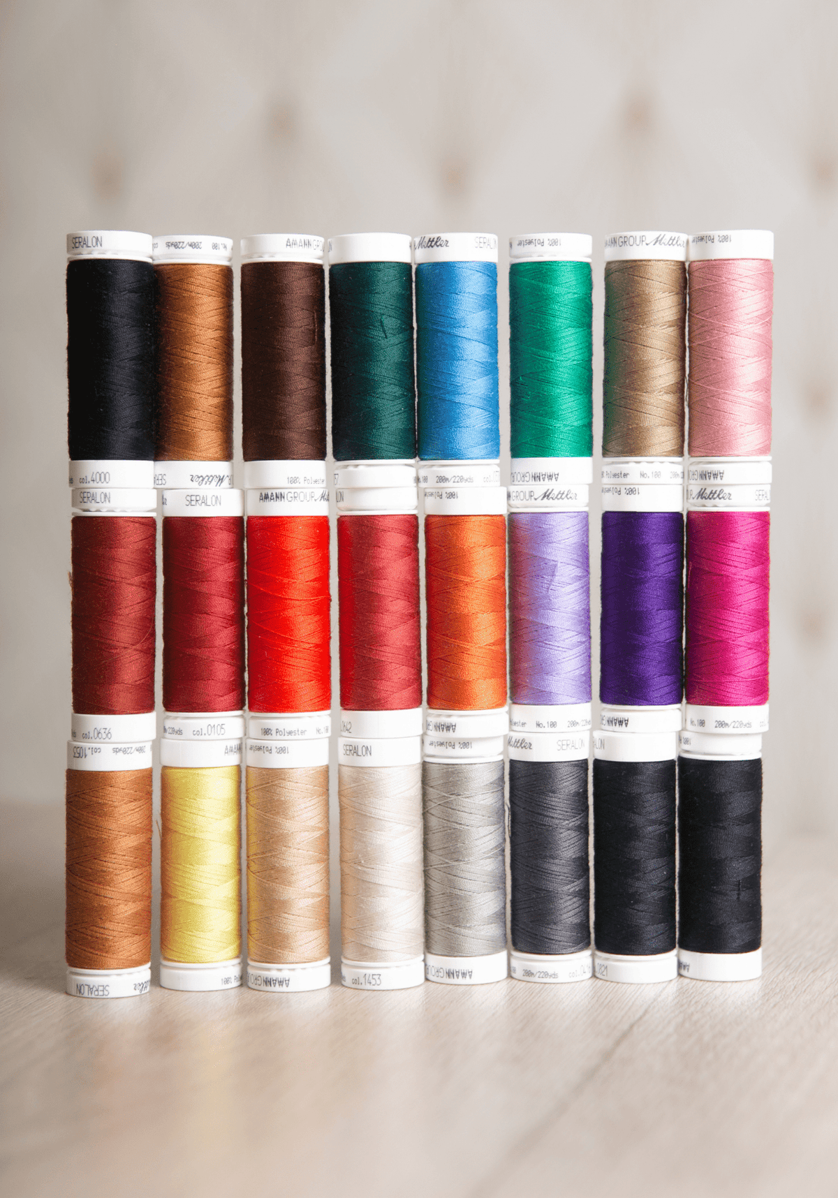 Bobine fil à coudre 200m - Plusieurs coloris - Maison Fauve