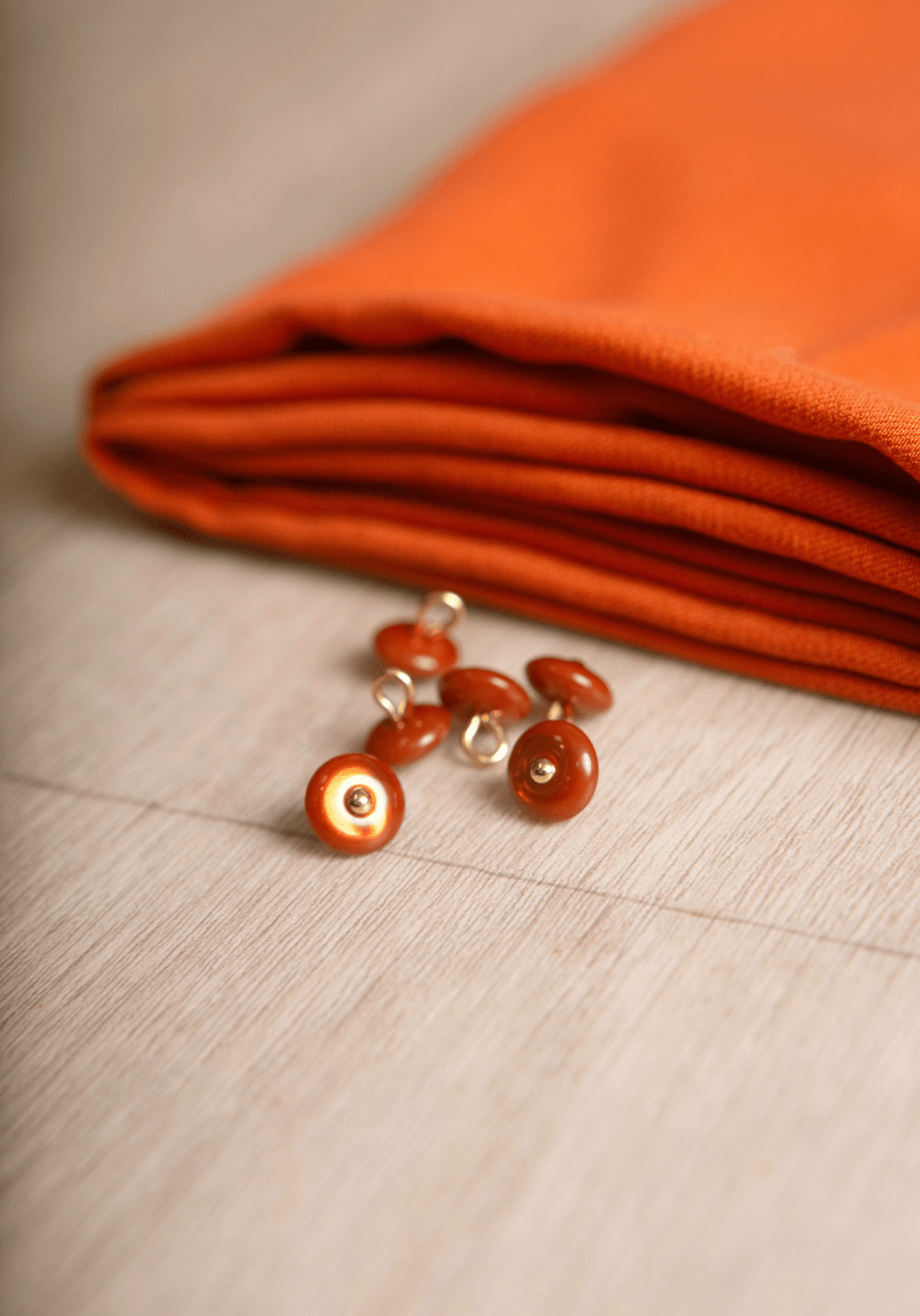 Bouton à coudre en nacre Wink Glossy 10 mm - Plusieurs couleurs - Maison Fauve