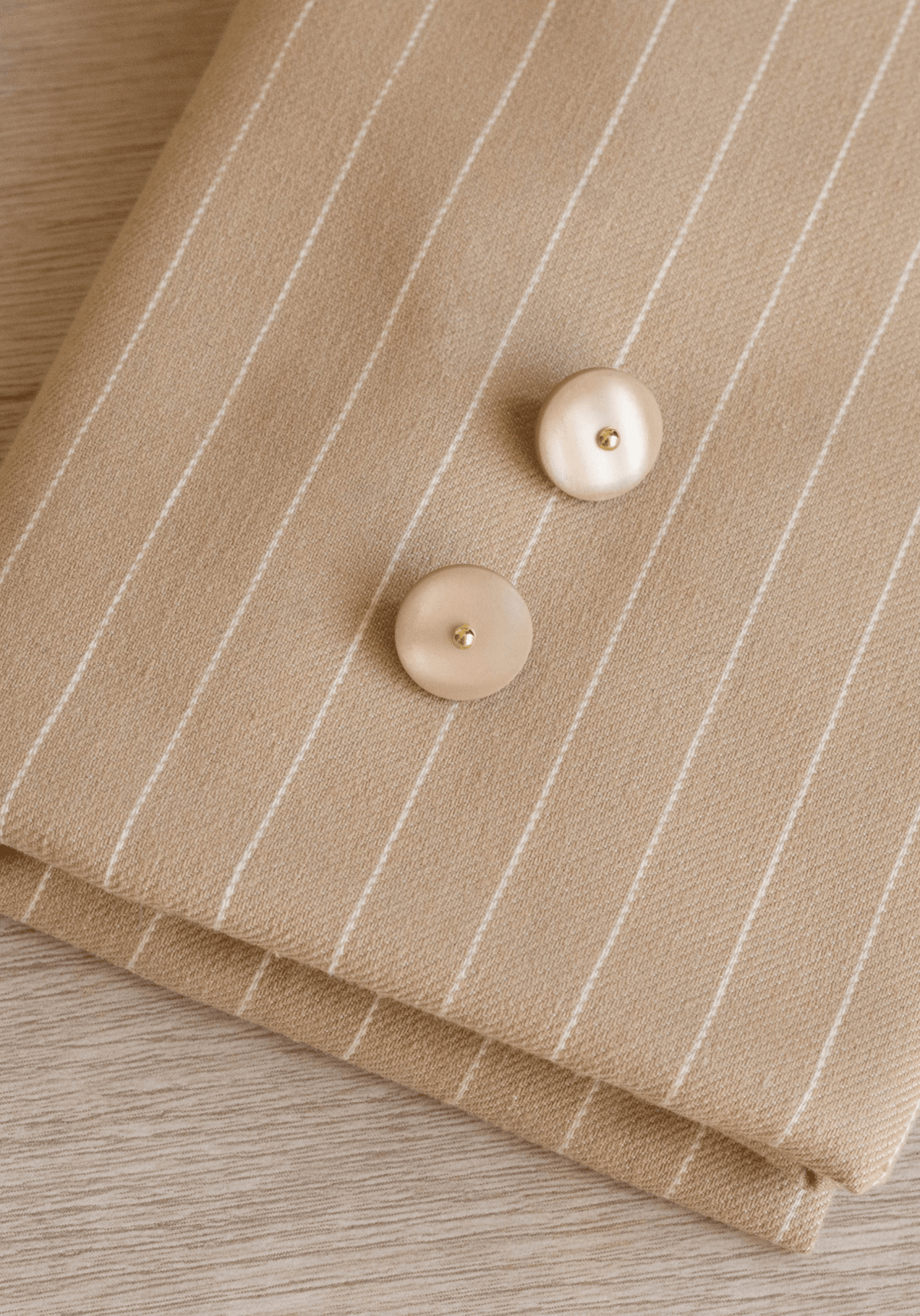 Bouton à queue en nacre Wink Mat - 12 ou 15 mm - Plusieurs coloris - Maison Fauve