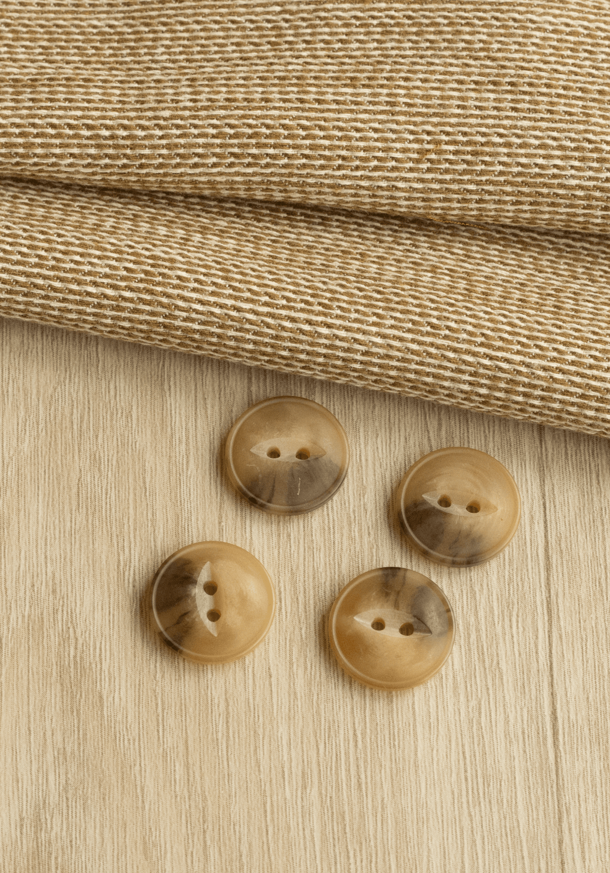 Bouton Jazz cappuccino 20 mm ou 15 mm - Maison Fauve