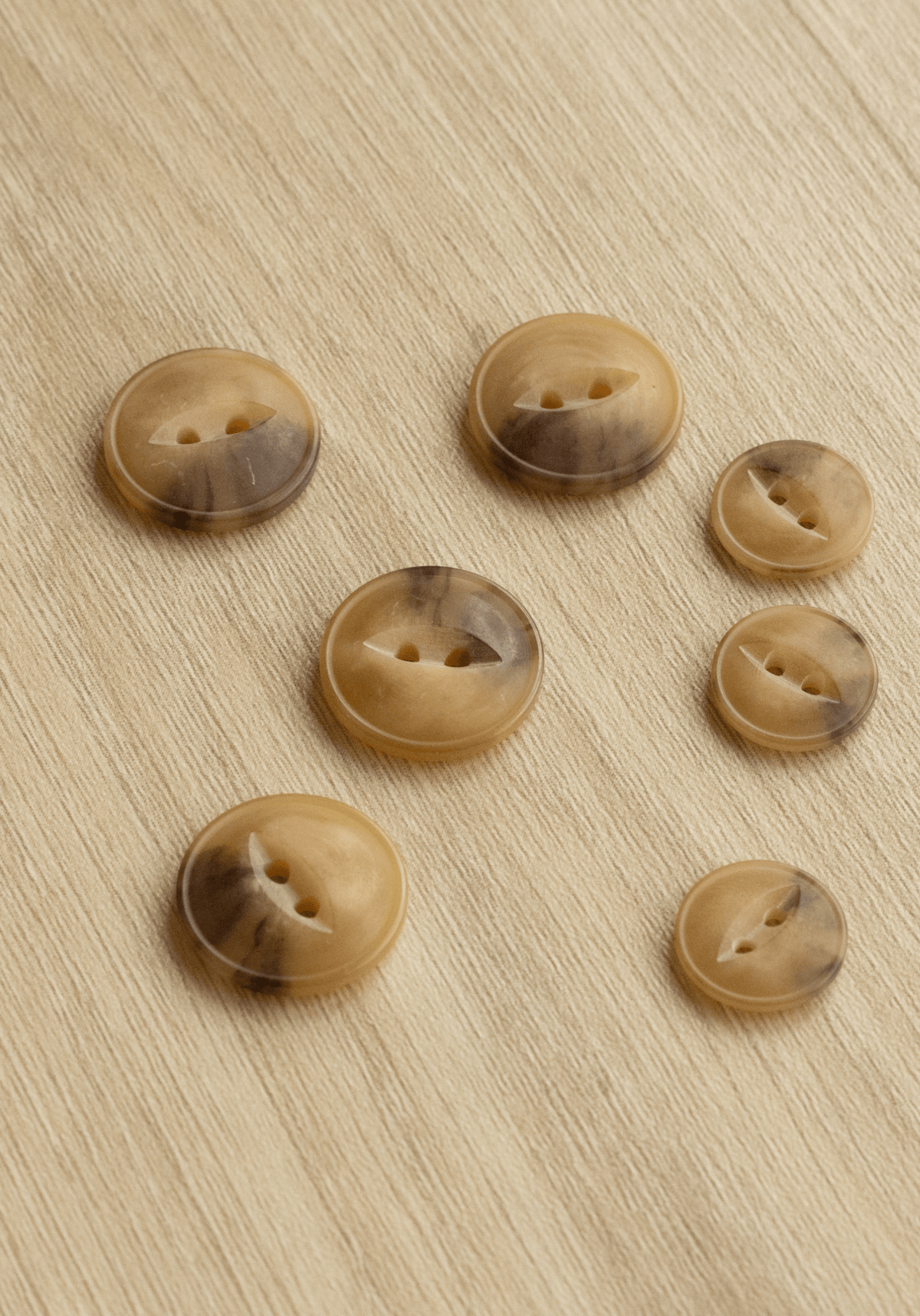 Bouton Jazz cappuccino 20 mm ou 15 mm - Maison Fauve