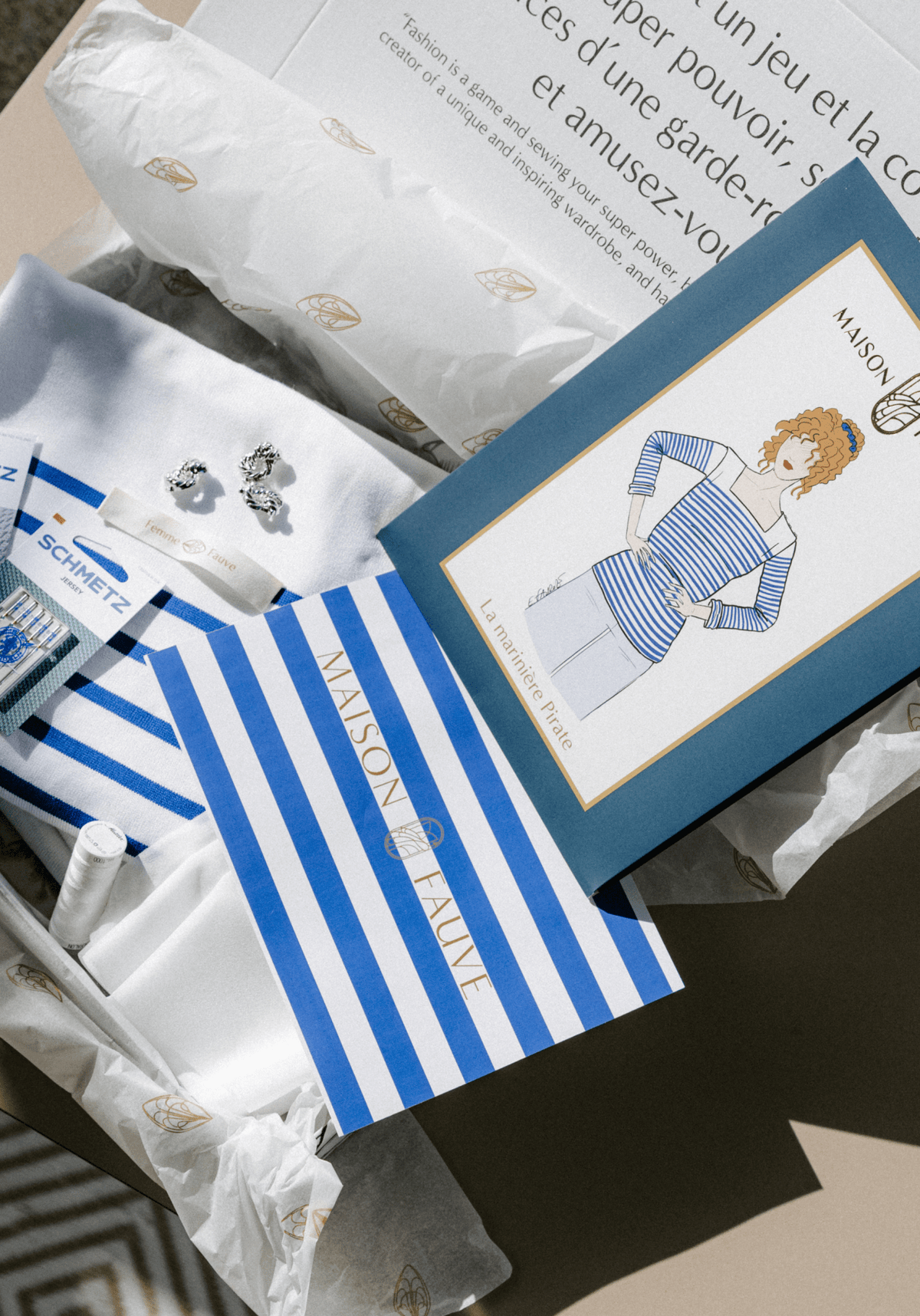 Box Couture - La Marinière Pirate - Maison Fauve