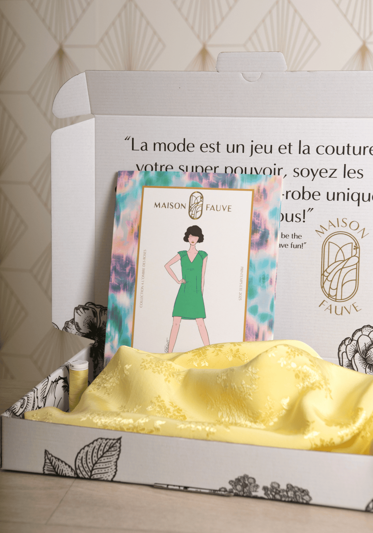 Box Couture - La robe blouse PÉTULA - Maison Fauve
