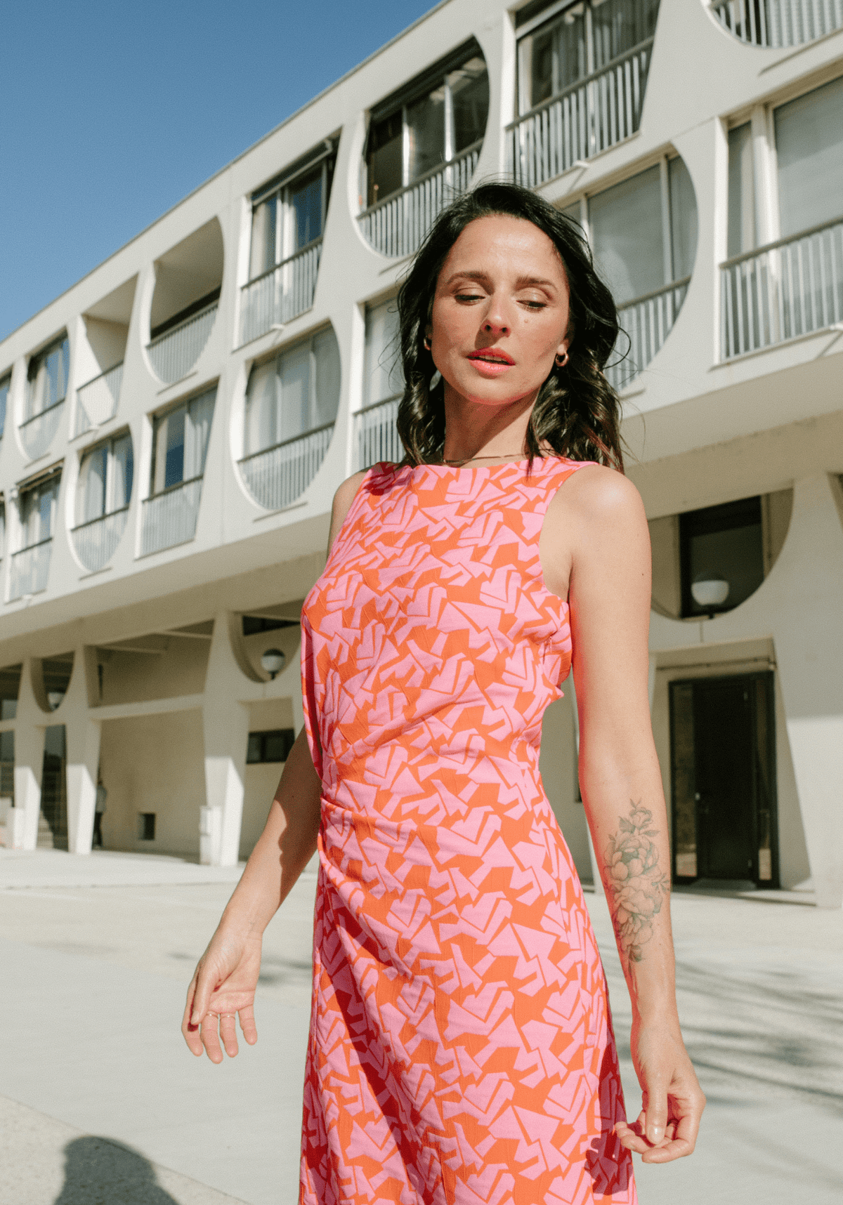 Box Couture - La Robe Drapée Twist - Maison Fauve