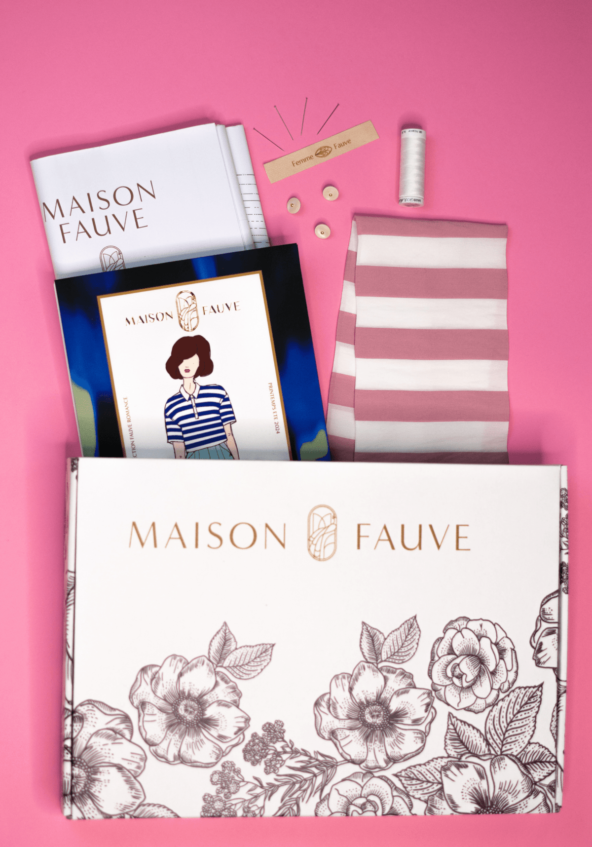 Box Couture - Le polo Malibu - Maison Fauve
