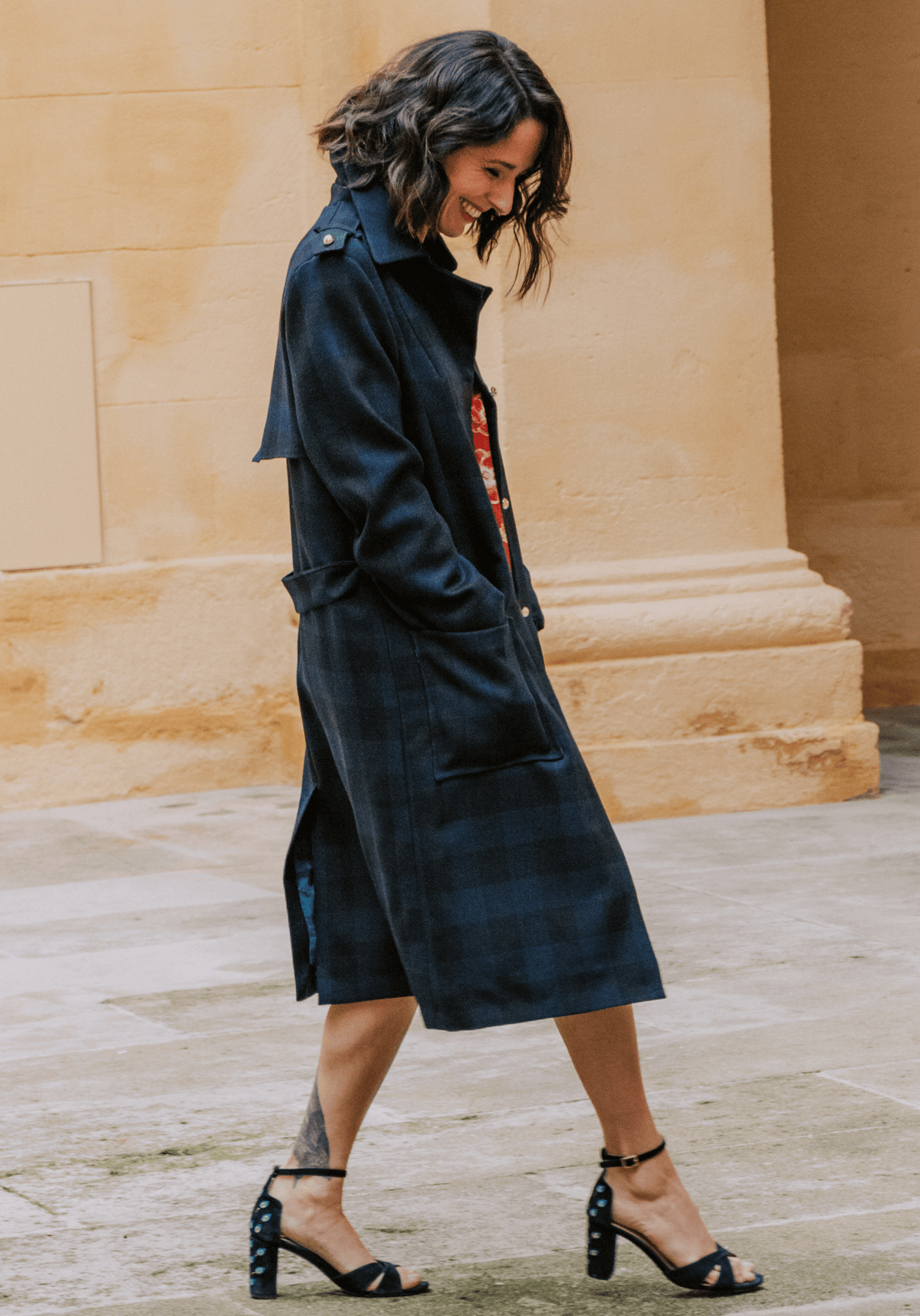 Complément patron couture gratuit manteau Tigris - version trench - coat (PDF à télécharger) - Maison Fauve