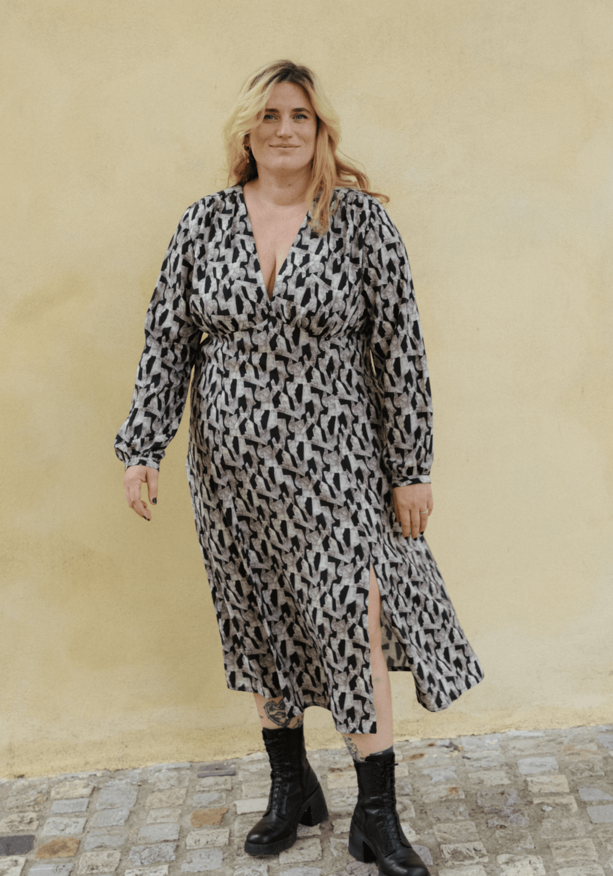Complément patron couture gratuit robe Rosalie - version manches longues (PDF à télécharger) - Maison Fauve