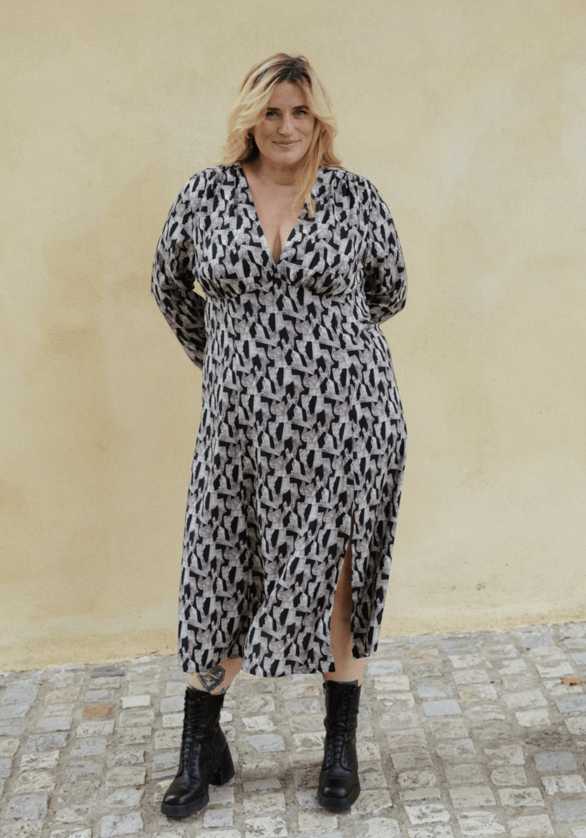 Complément patron couture gratuit robe Rosalie - version manches longues (PDF à télécharger) - Maison Fauve