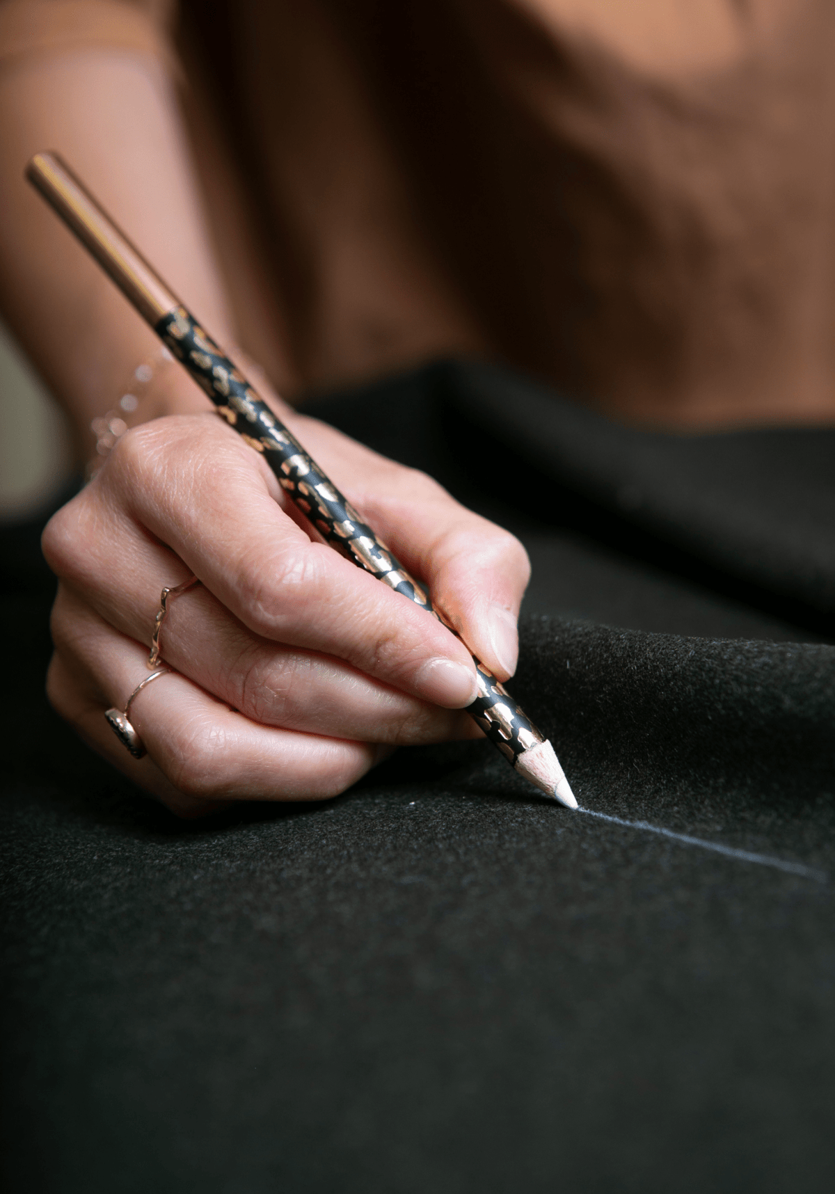 Crayon craie blanc Léopard – Édition Maison Fauve - Maison Fauve