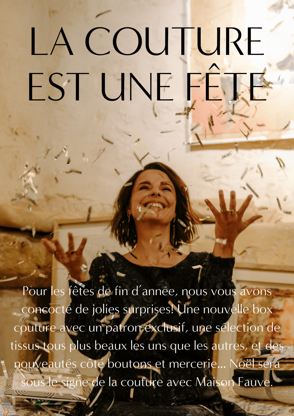 Le Lookbook de la CAPSULE DE NOËL - Maison Fauve