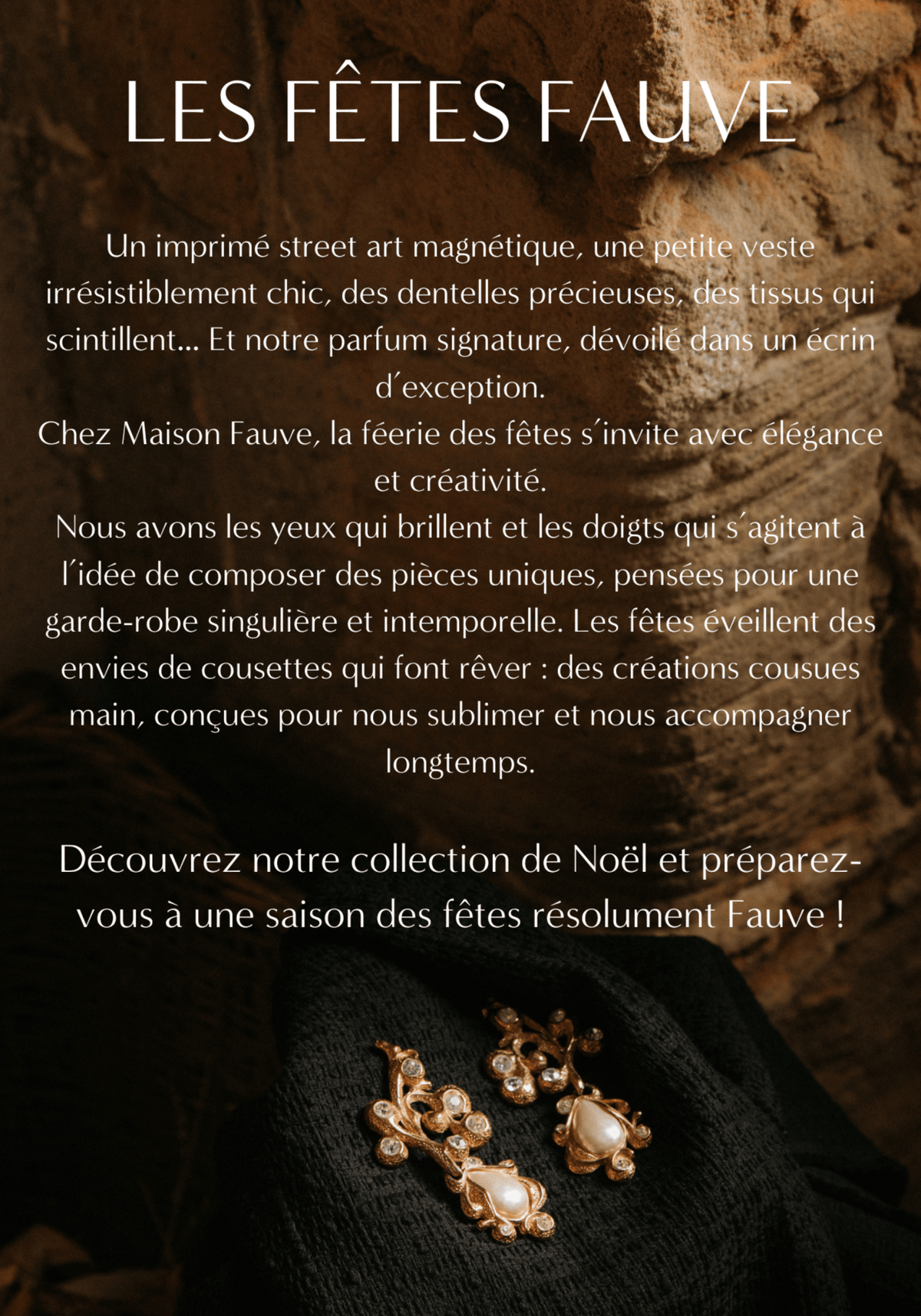Le Lookbook de la CAPSULE DE NOËL - Maison Fauve