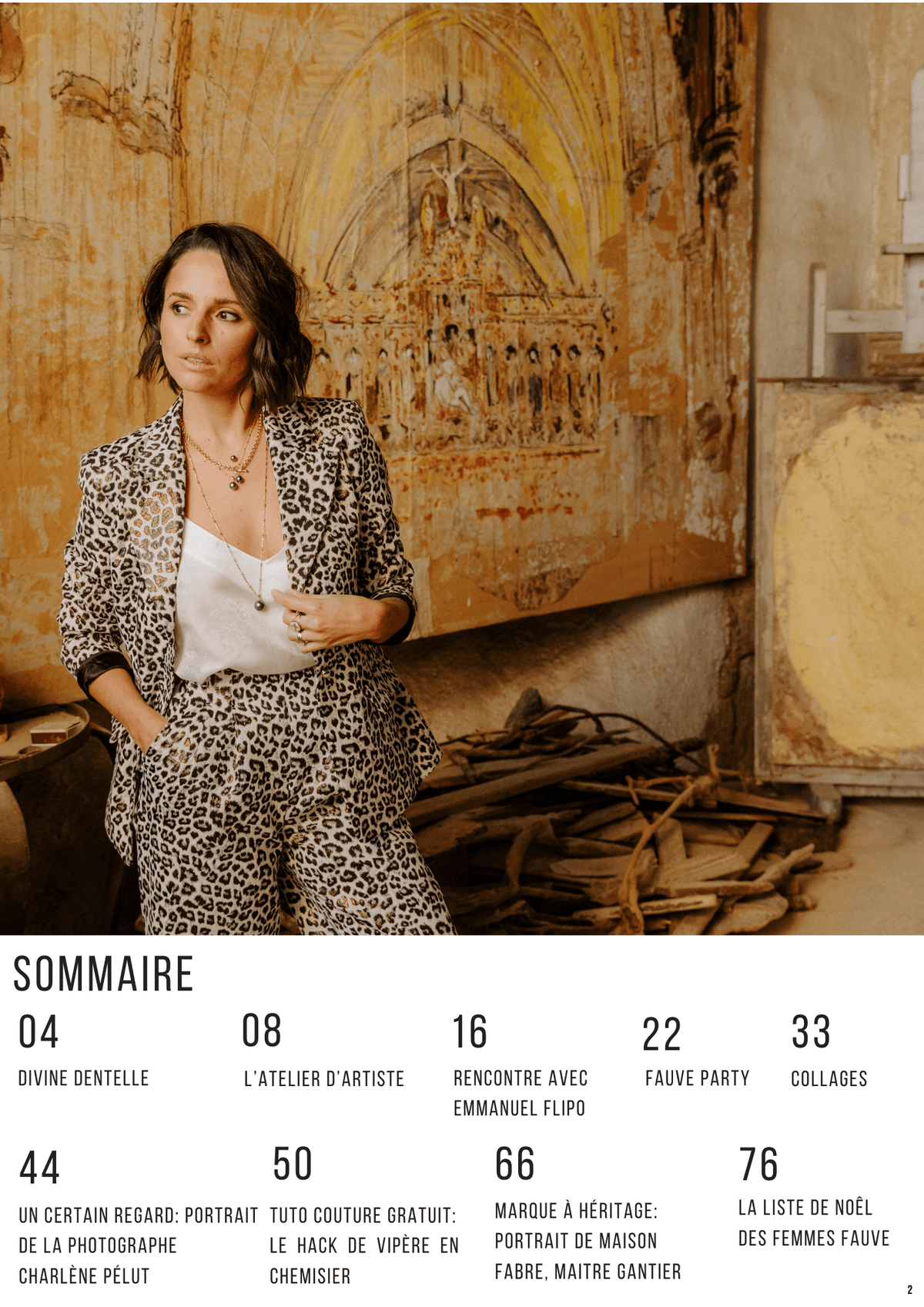 Magazine L' Oeil Fauve - Numéro 8 - Décembre 2023 - Maison Fauve