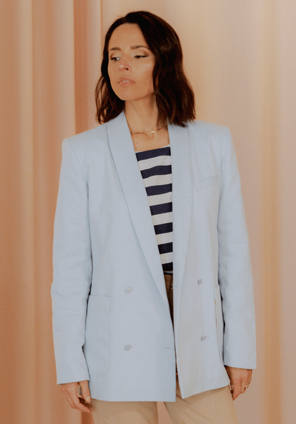Patron couture blazer Mimosa / PDF (A4, A3, A0, US Letter) - Cadres, Calques par Taille, Vidéoprojection - Maison Fauve