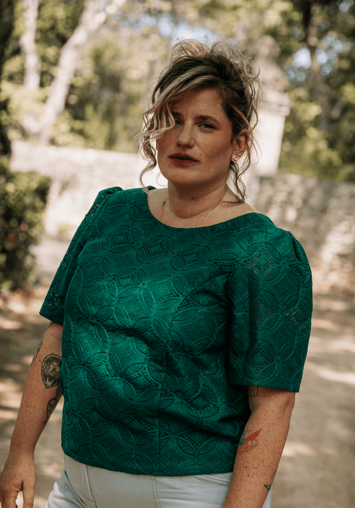 Patron couture blouse Cicadella / PDF (A4, A3, A0, US Letter) - Cadres, Calques par Taille, Vidéoprojection - Maison Fauve