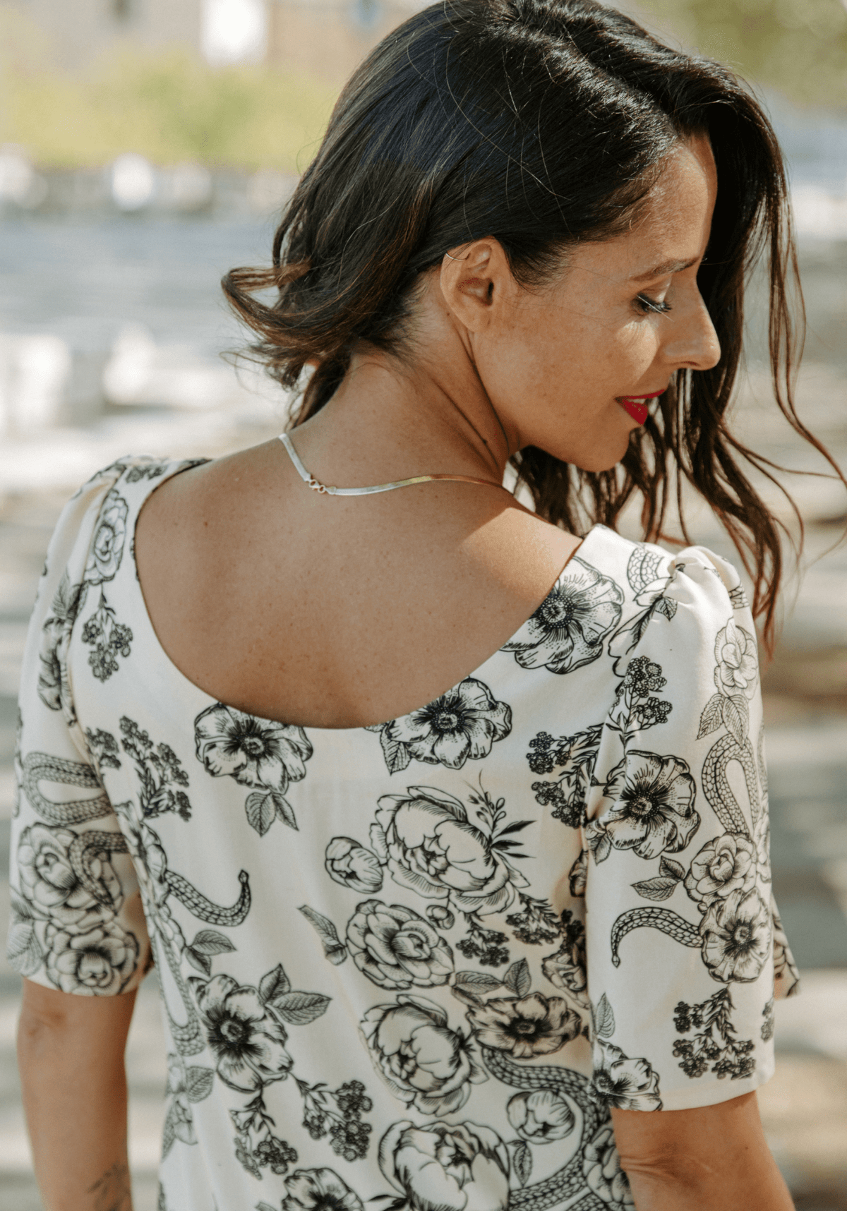 Patron couture blouse Cicadella / PDF (A4, A3, A0, US Letter) - Cadres, Calques par Taille, Vidéoprojection - Maison Fauve