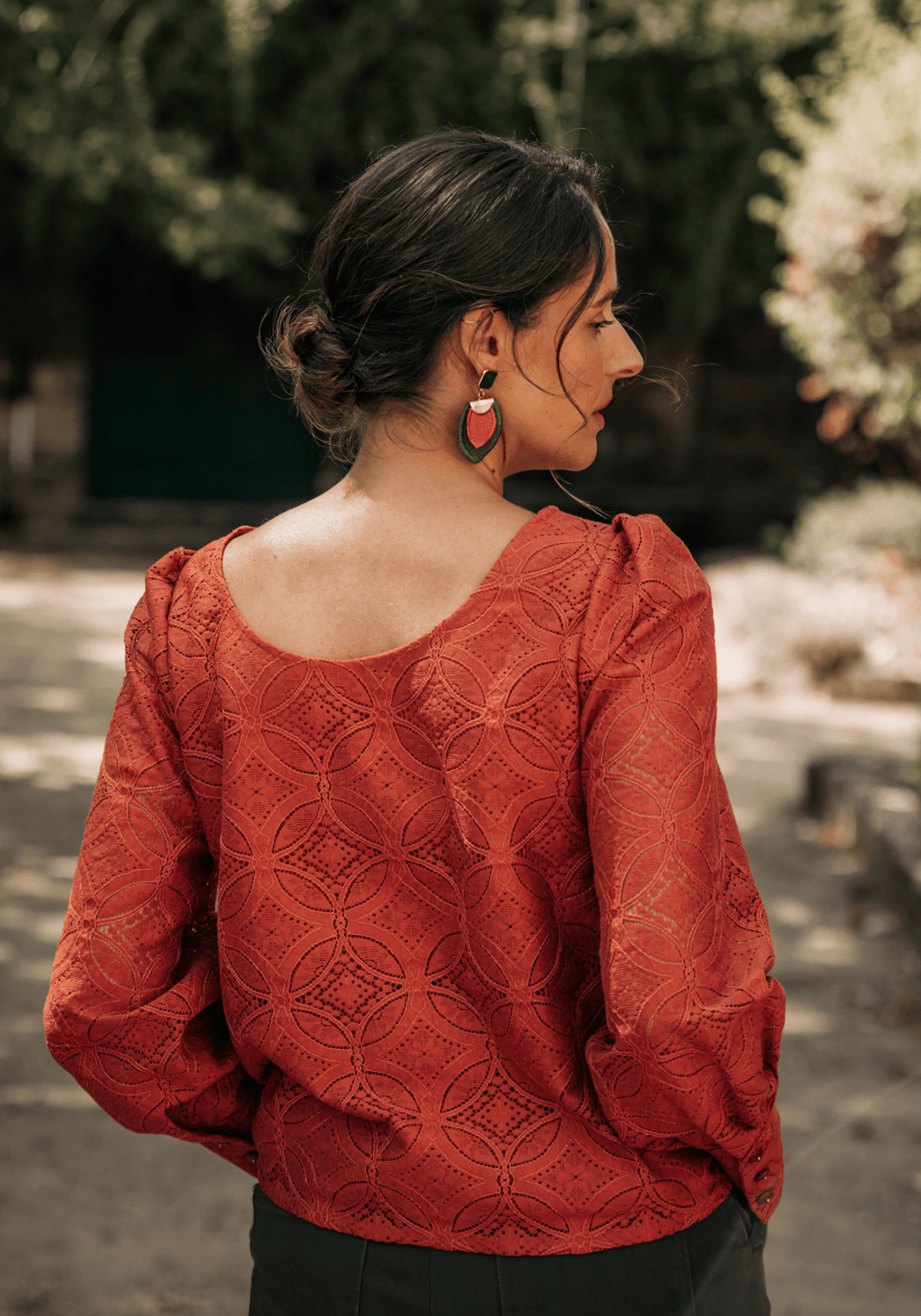 Patron couture blouse Cicadella / PDF (A4, A3, A0, US Letter) - Cadres, Calques par Taille, Vidéoprojection - Maison Fauve