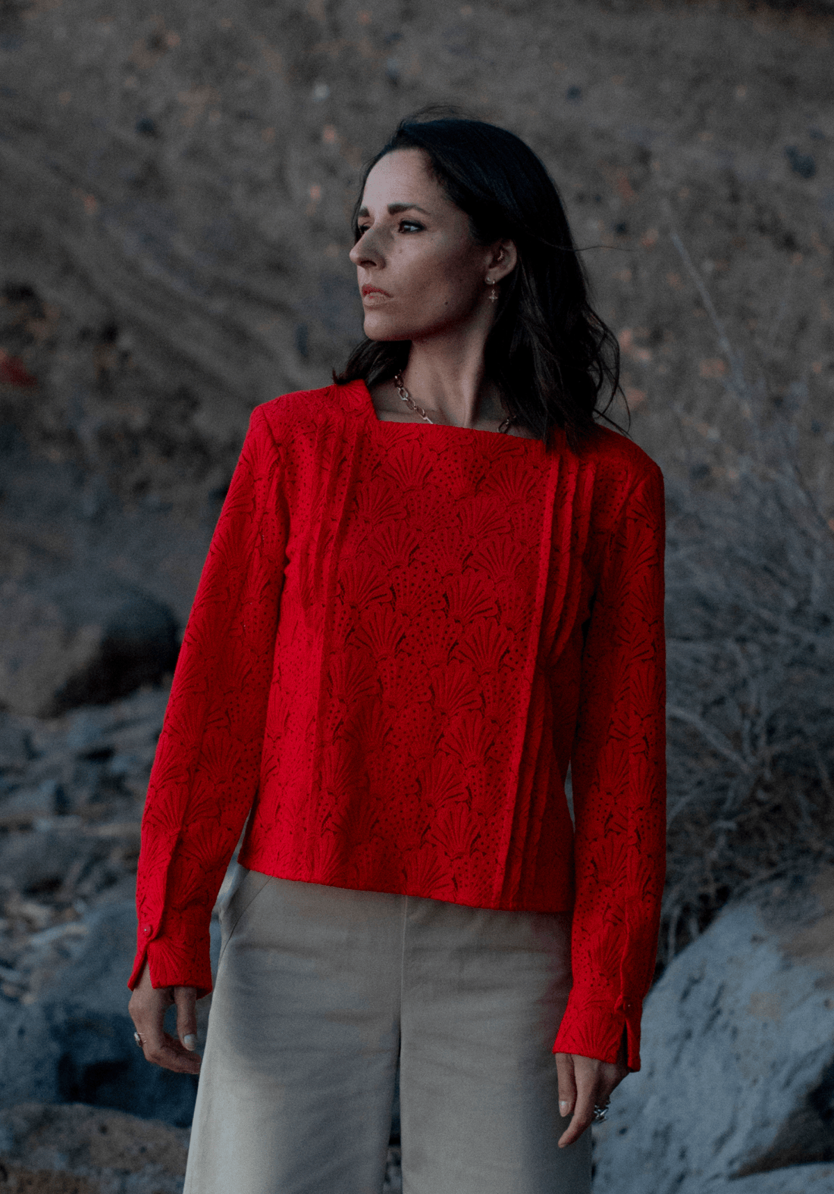 Patron couture blouse Déferlante / PDF (A4, A3, A0, US Letter) - Cadres, Calques par Taille, Vidéoprojection - Maison Fauve