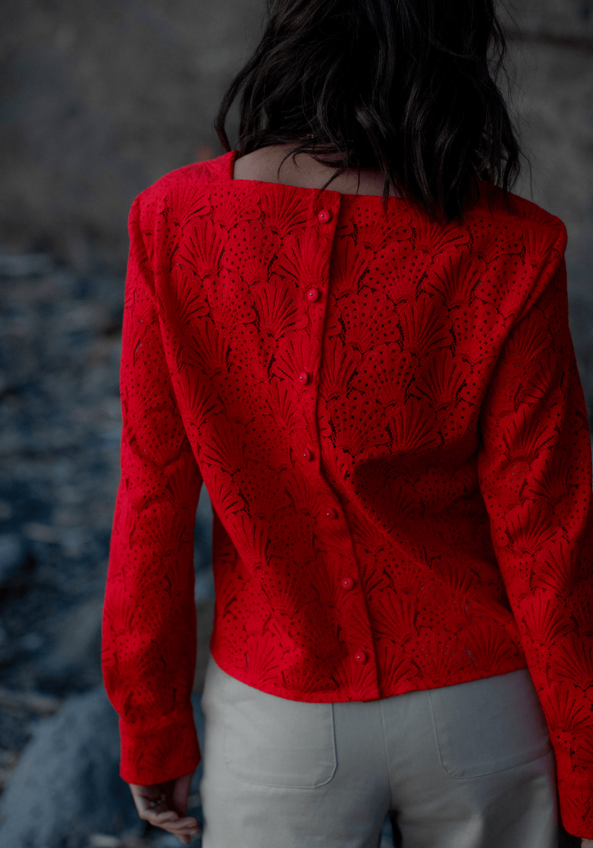 Patron couture blouse Déferlante / PDF (A4, A3, A0, US Letter) - Cadres, Calques par Taille, Vidéoprojection - Maison Fauve