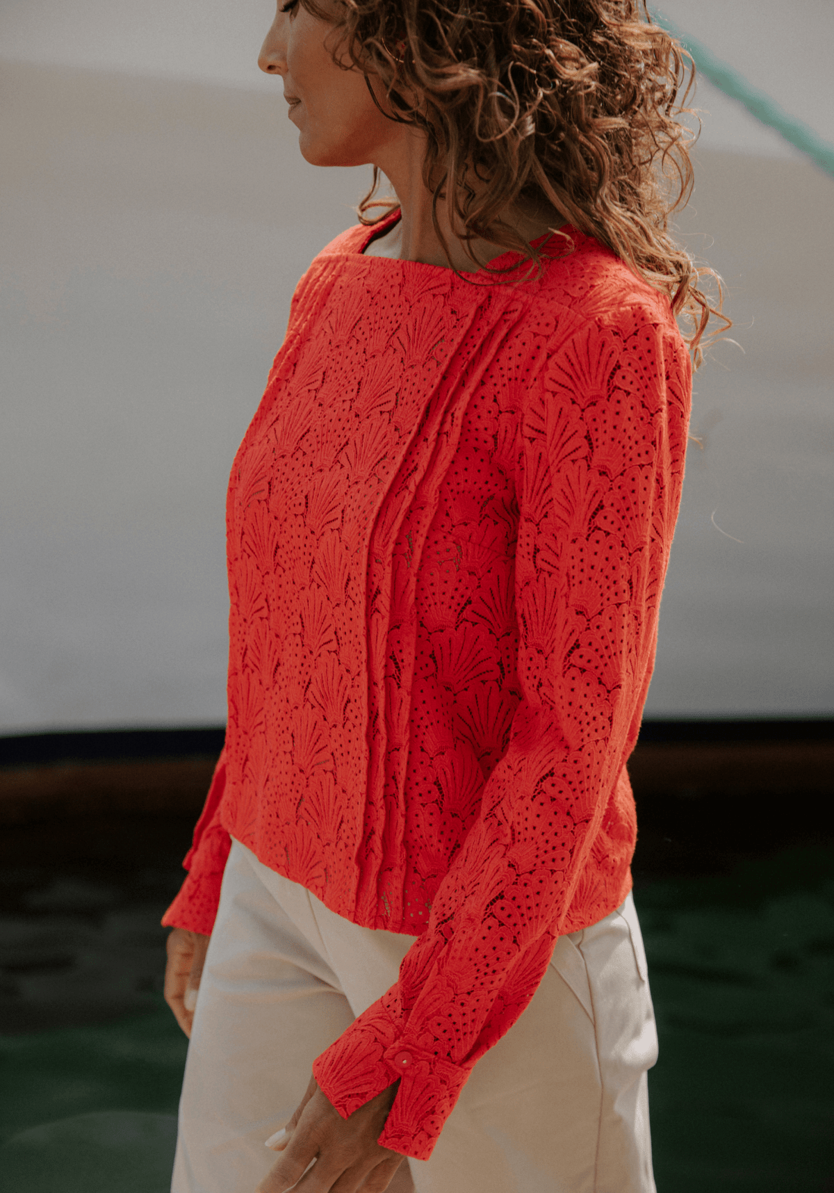 Patron couture blouse Déferlante / PDF (A4, A3, A0, US Letter) - Cadres, Calques par Taille, Vidéoprojection - Maison Fauve