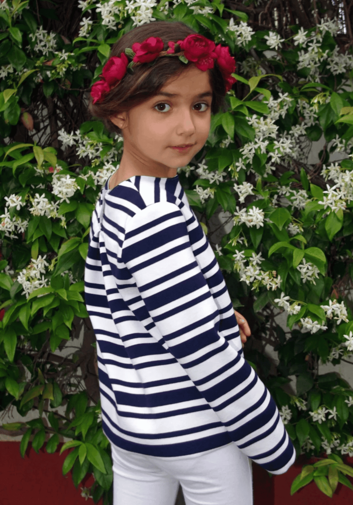 Patron couture blouse fille Miss Violette - Patron pochette - Maison Fauve