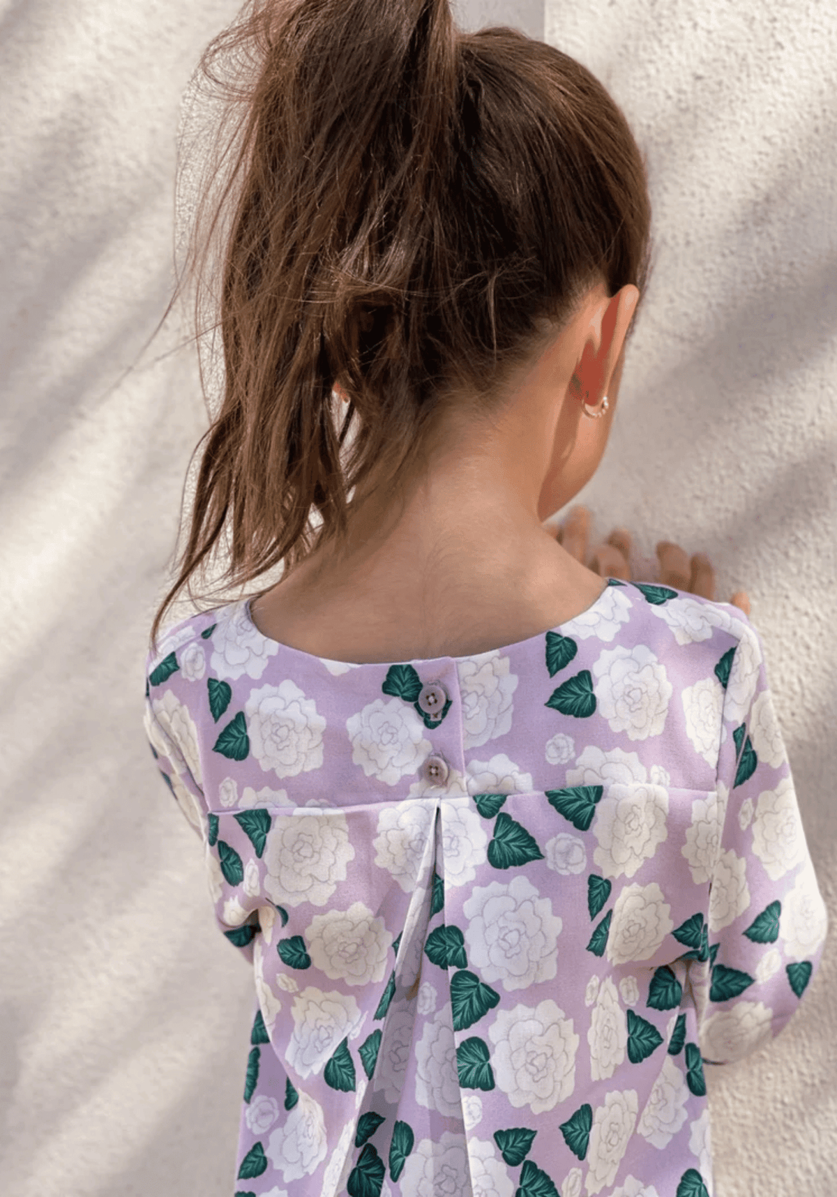 Patron couture blouse fille Miss Violette - Patron pochette - Maison Fauve