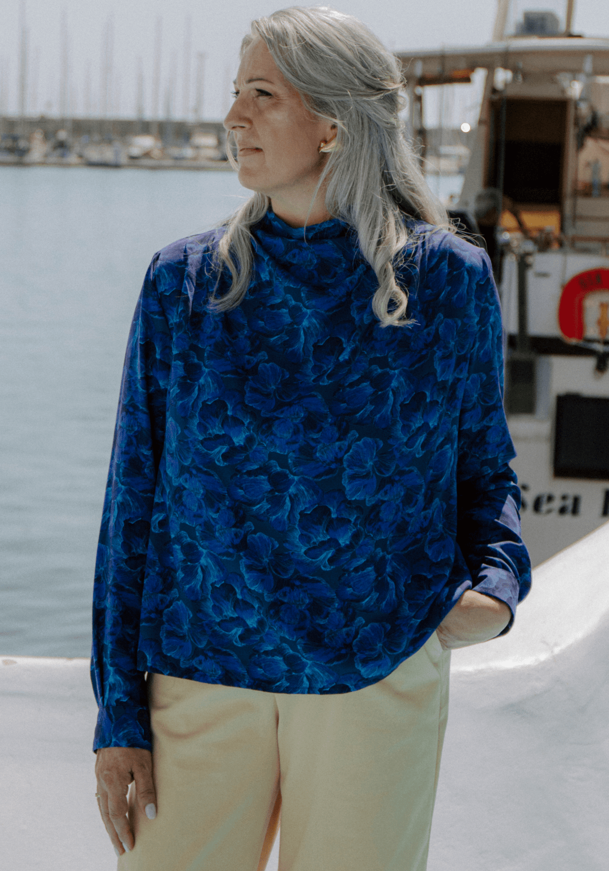 Patron couture blouse Tempête / PDF (A4, A3, A0, US Letter) - Cadres, Calques par Taille, Vidéoprojection - Maison Fauve