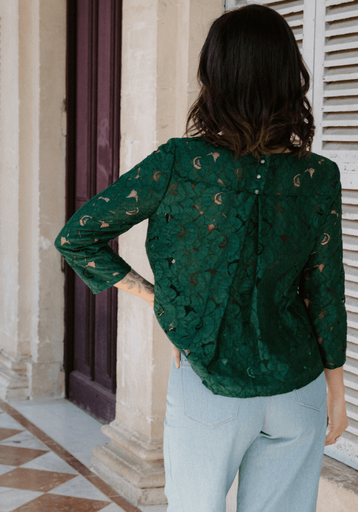Patron couture blouse Violette - Patron pochette - Maison Fauve