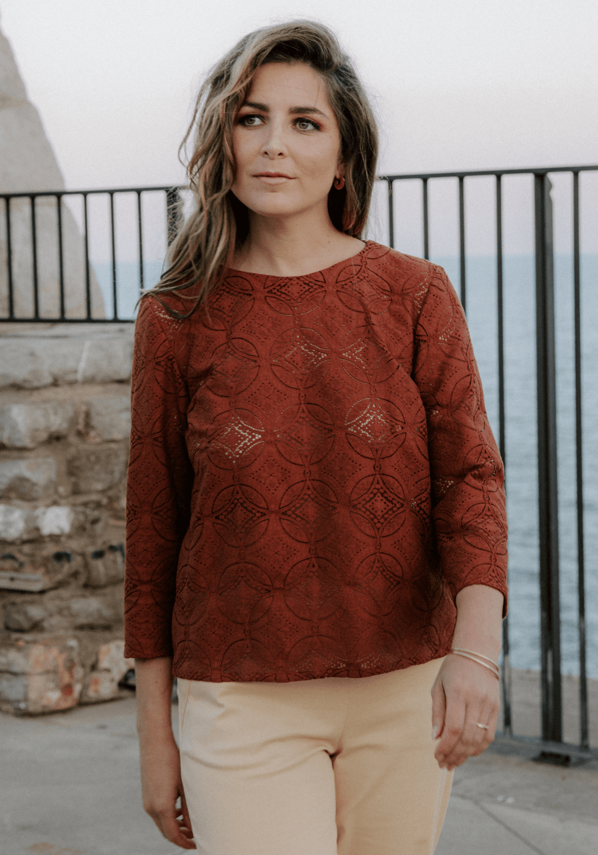 Patron couture blouse Violette - Patron pochette - Maison Fauve