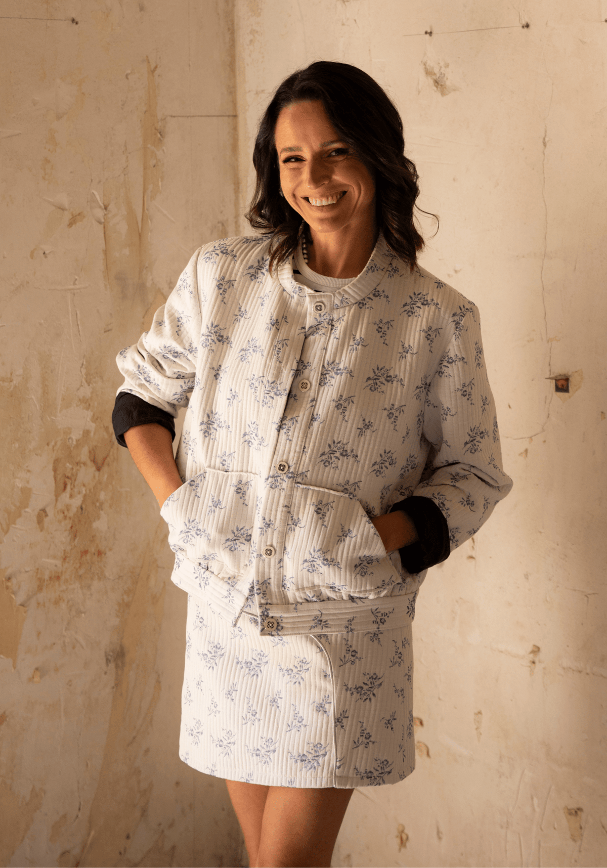 Patron couture blouson Dandelion / PDF (A4, A3, A0, US Letter) - Cadres, Calques par Taille, Vidéoprojection - Maison Fauve