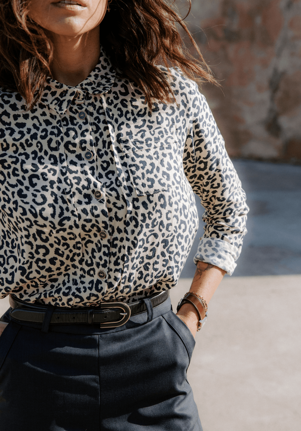 Patron couture chemise Skyline / PDF (A4, A3, A0, US Letter) - Cadres, Calques par Taille, Vidéoprojection - Maison Fauve