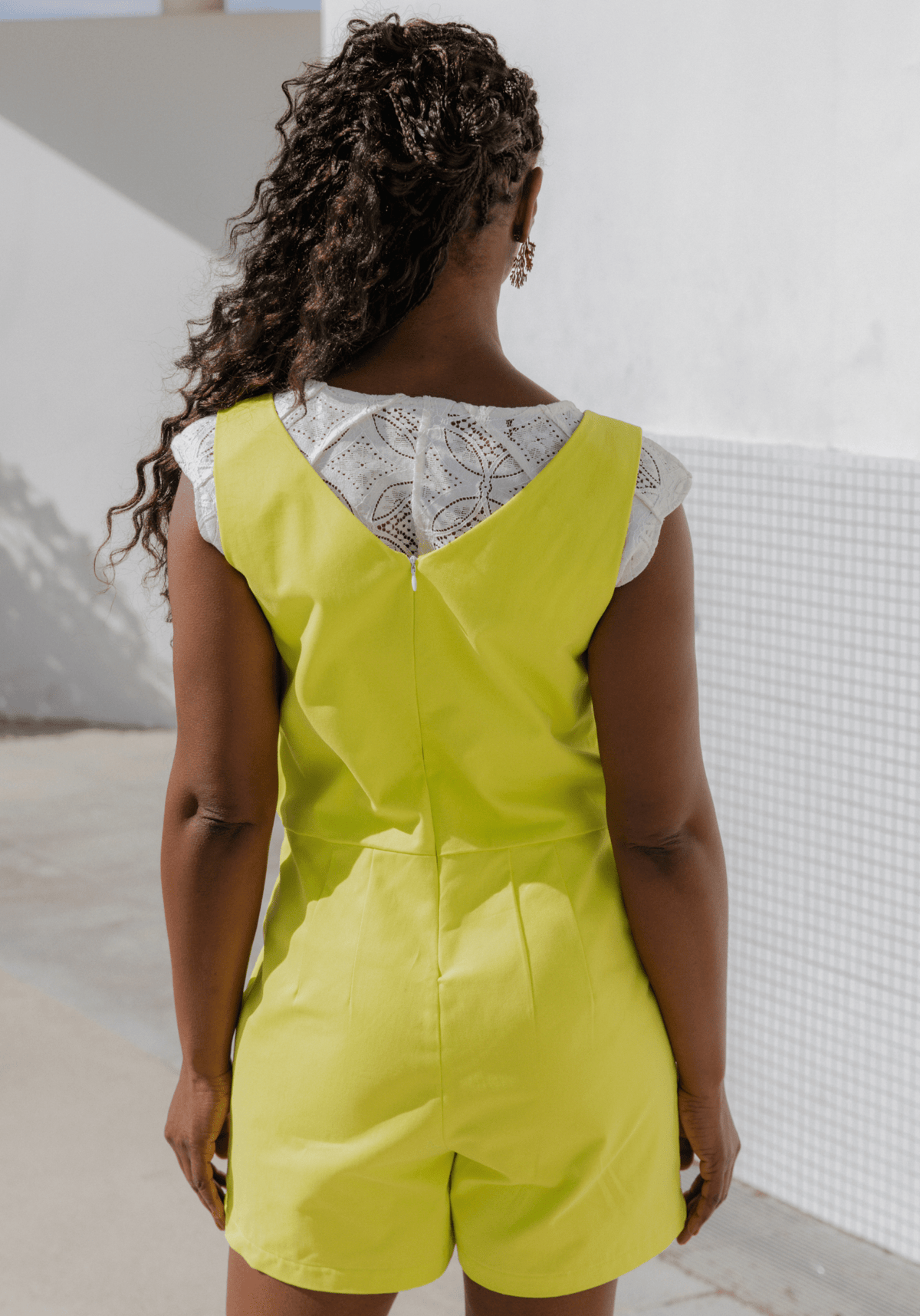 Patron couture combishort, robe Cosmopolitan / PDF (A4, A3, A0, US Letter) - Cadres, Calques par Taille, Vidéoprojection - Maison Fauve