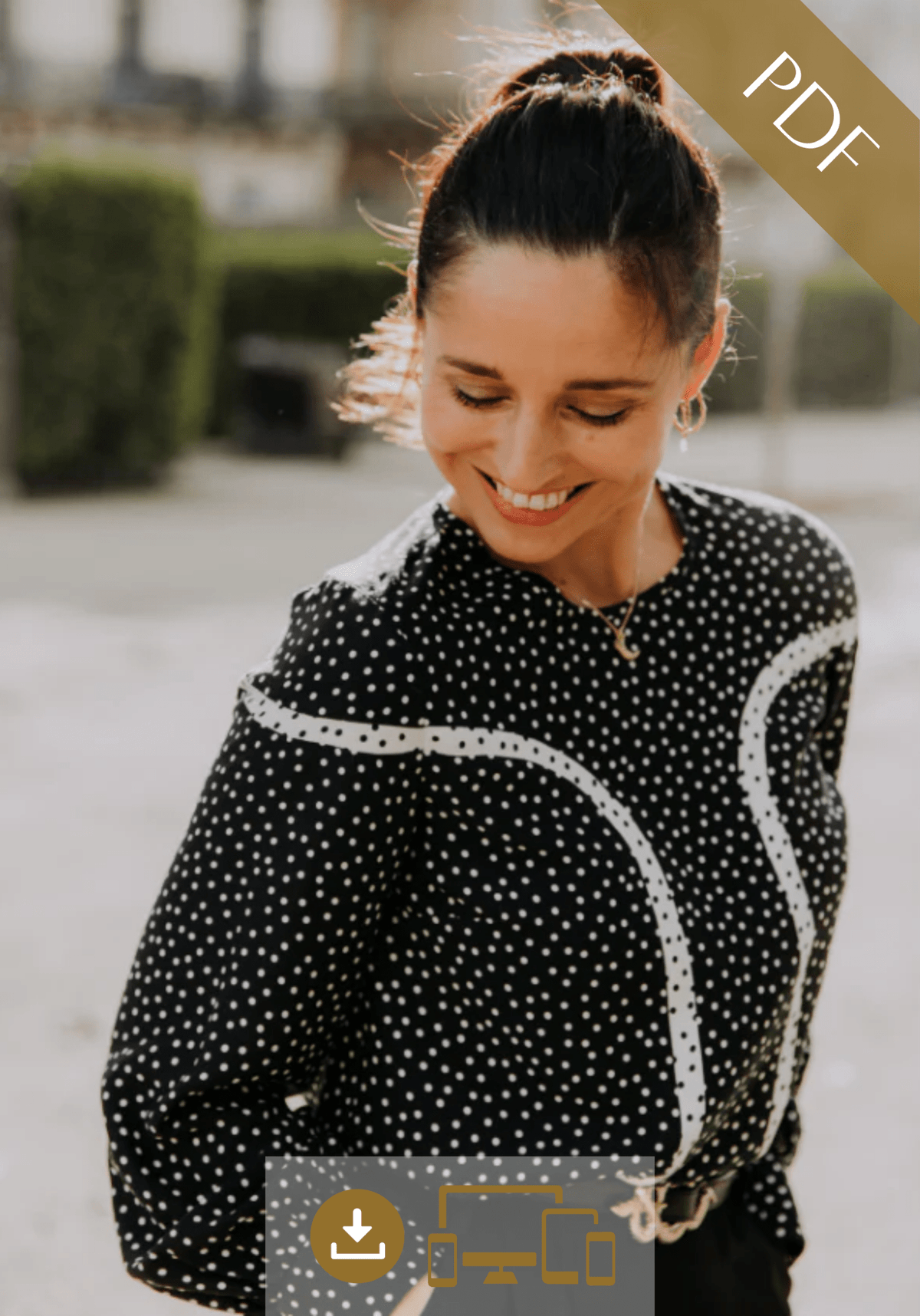 Patron couture gratuit blouse Tribeca / PDF à télécharger - Maison Fauve