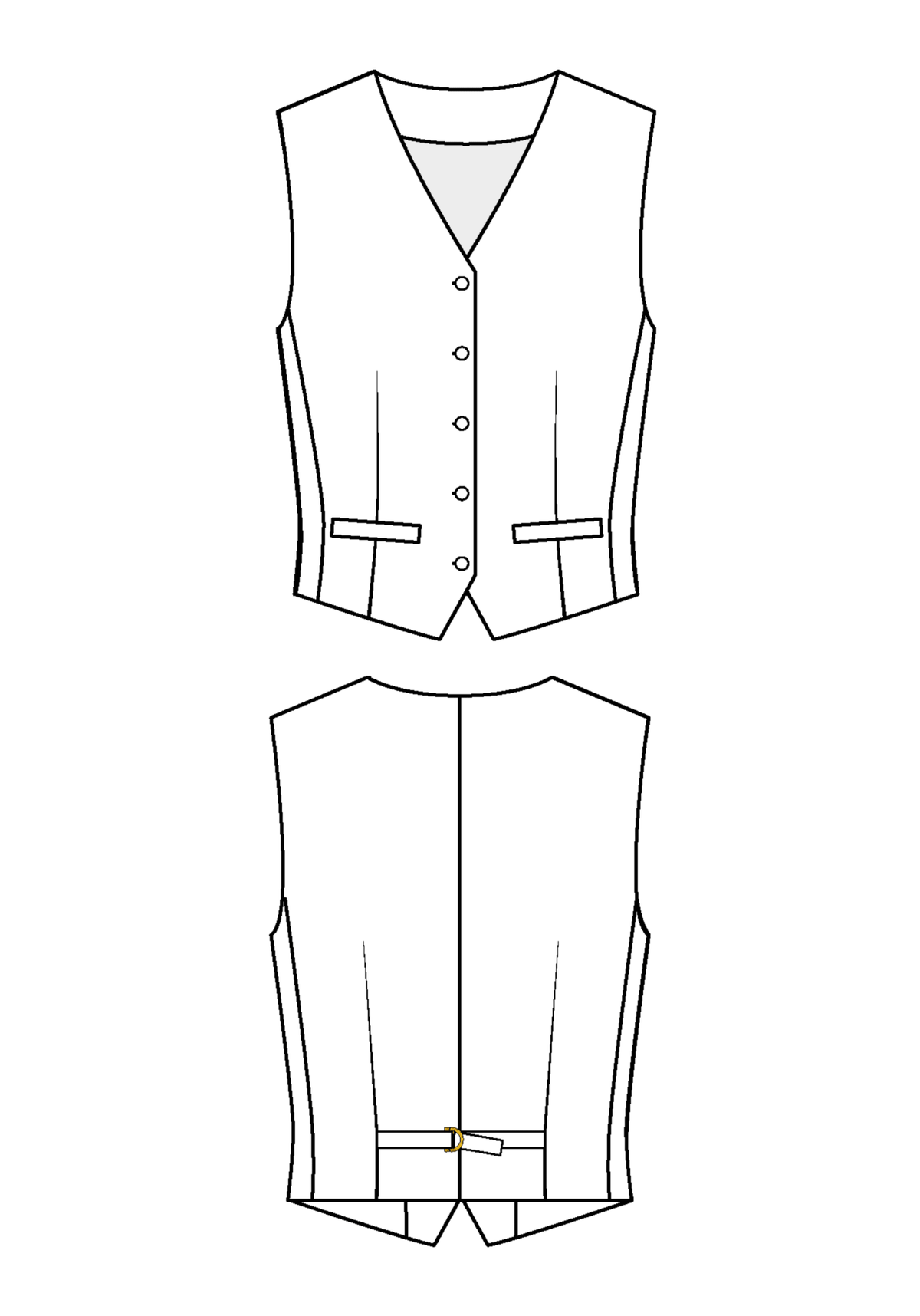 Patron couture gratuit gilet de costume Pompon / PDF à télécharger - Maison Fauve