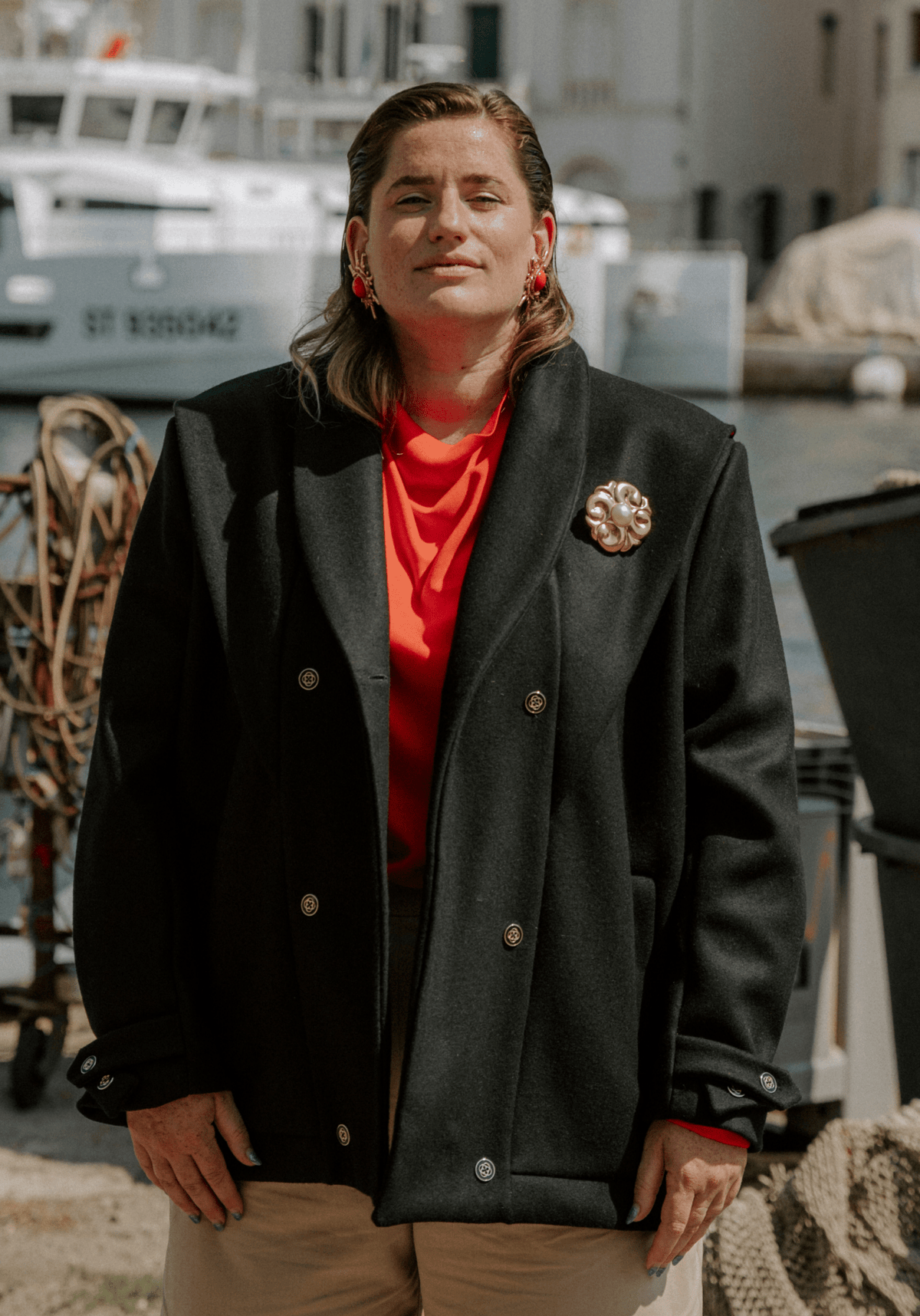 Patron couture manteau Cliff / PDF (A4, A3, A0, US Letter) - Cadres, Calques par Taille, Vidéoprojection - Maison Fauve
