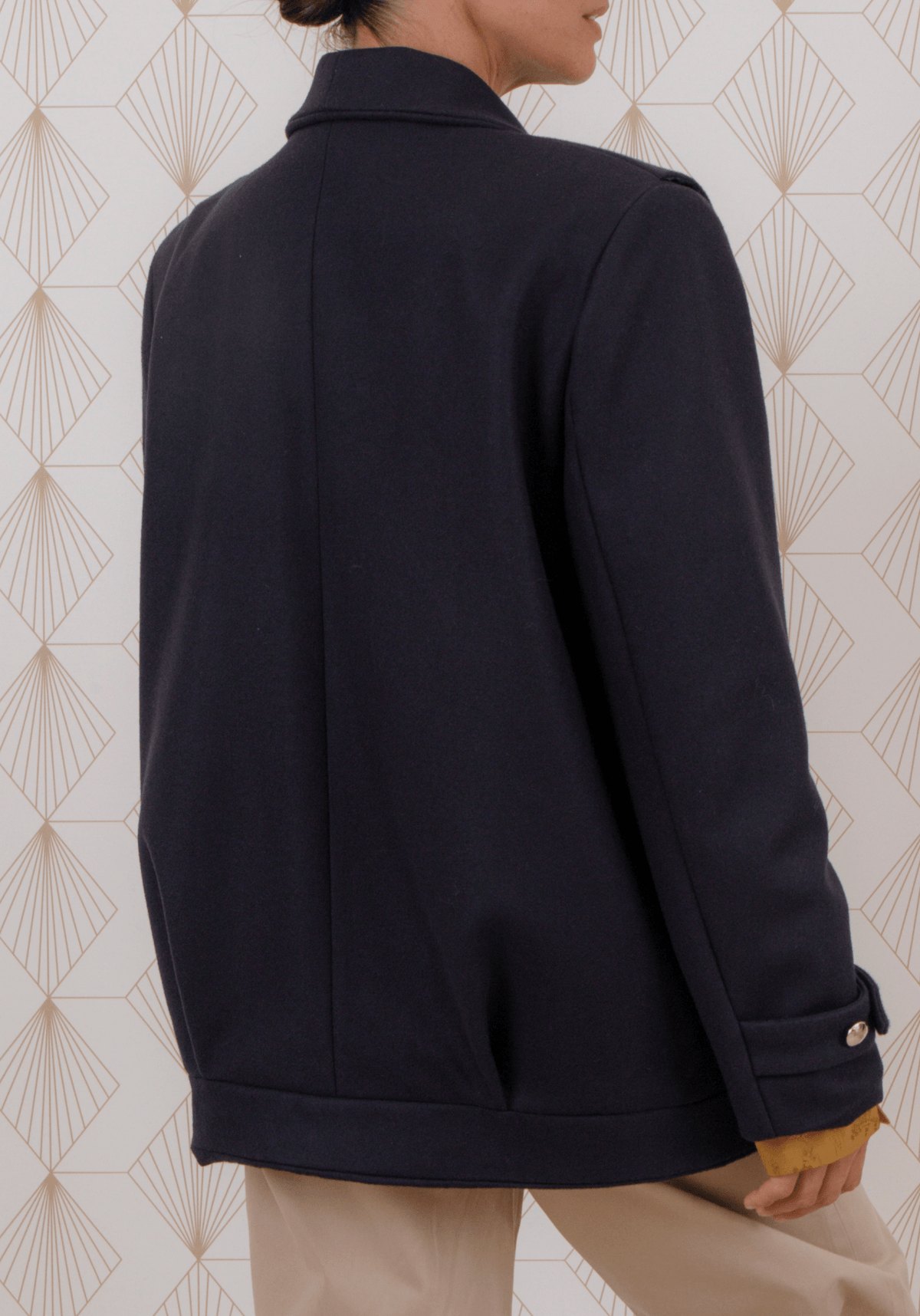 Patron couture manteau Cliff / PDF (A4, A3, A0, US Letter) - Cadres, Calques par Taille, Vidéoprojection - Maison Fauve
