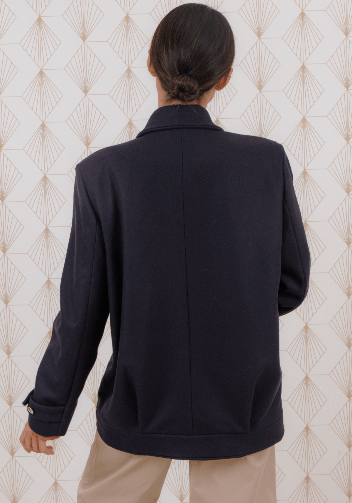 Patron couture manteau Cliff / PDF (A4, A3, A0, US Letter) - Cadres, Calques par Taille, Vidéoprojection - Maison Fauve