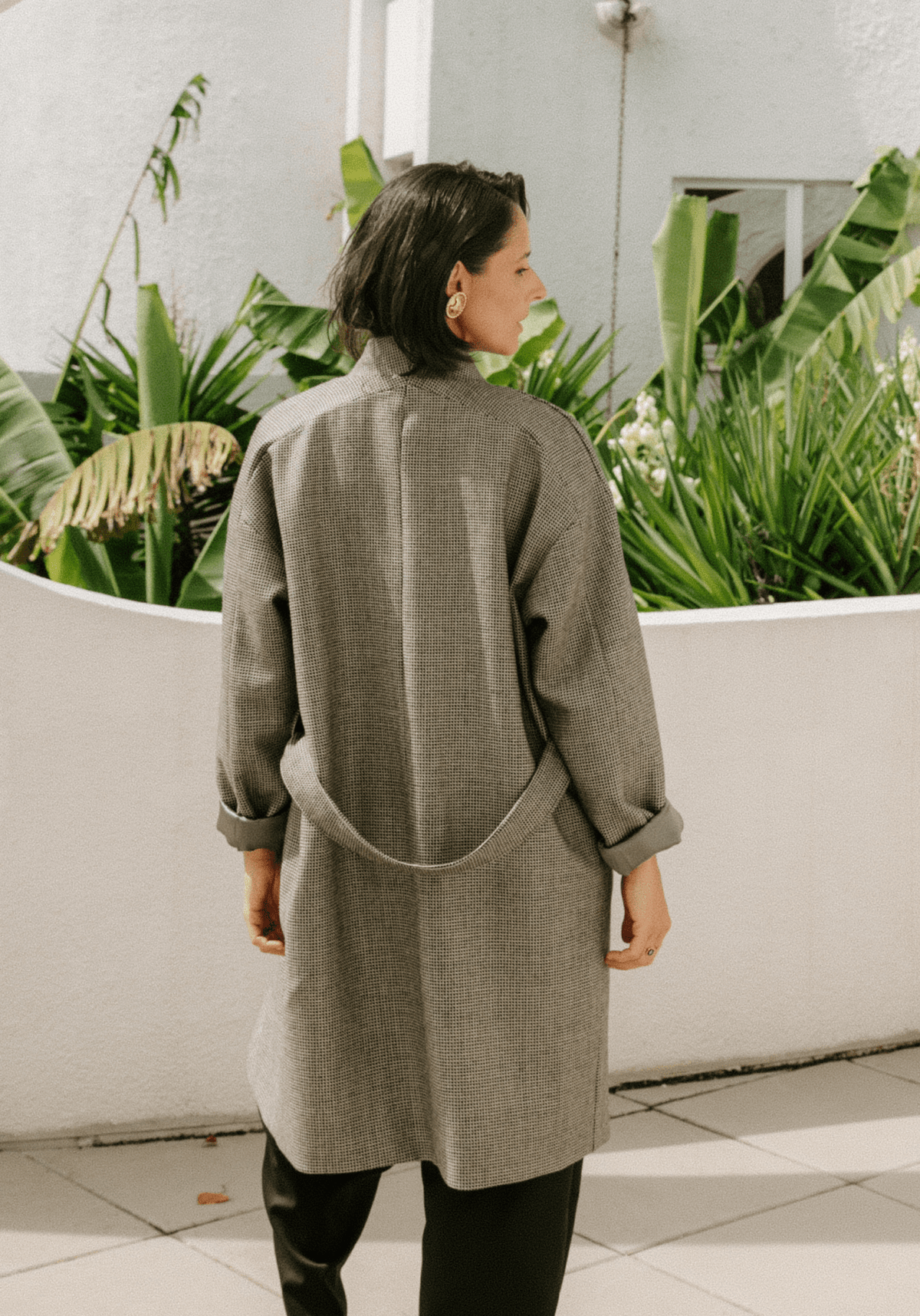 Patron couture manteau Marcello - Patron pochette - Maison Fauve