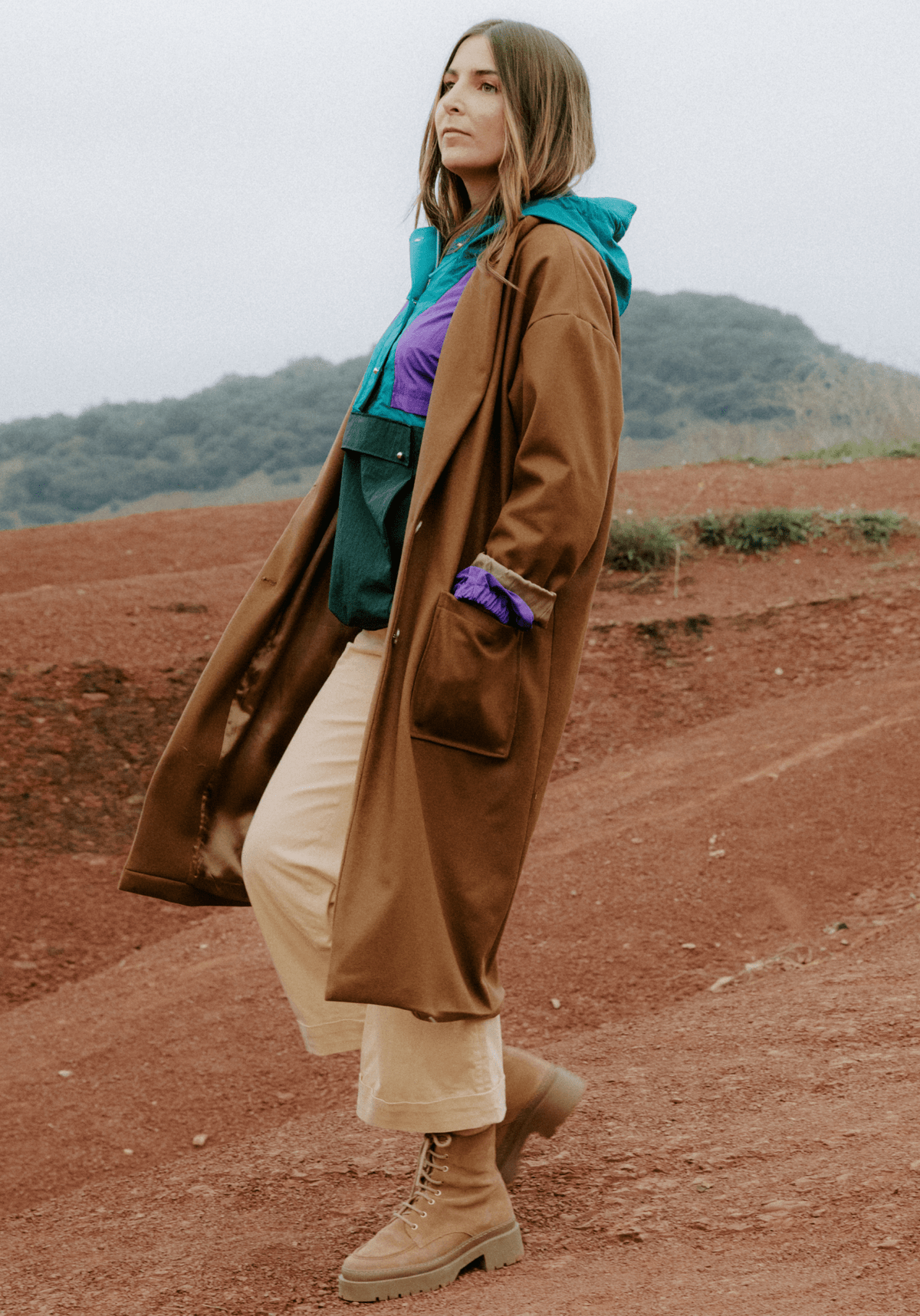 Patron couture manteau Pam / PDF (A4, A3, A0, US Letter) - Cadres, Calques par Taille, Vidéoprojection - Maison Fauve