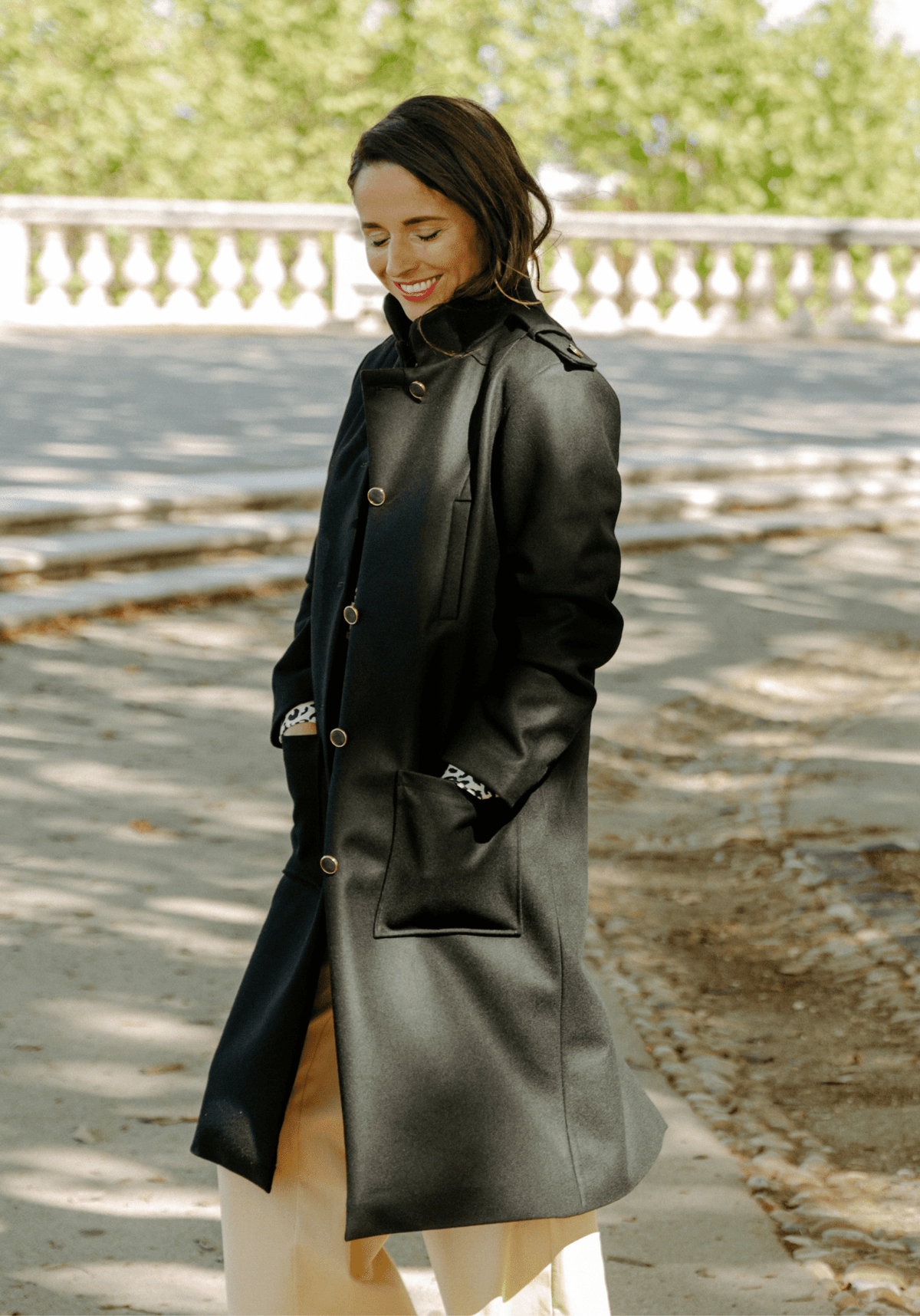 Patron couture manteau Tigris / PDF (A4, A3, A0, US Letter) - Cadres, Calques par Taille, Vidéoprojection - Maison Fauve