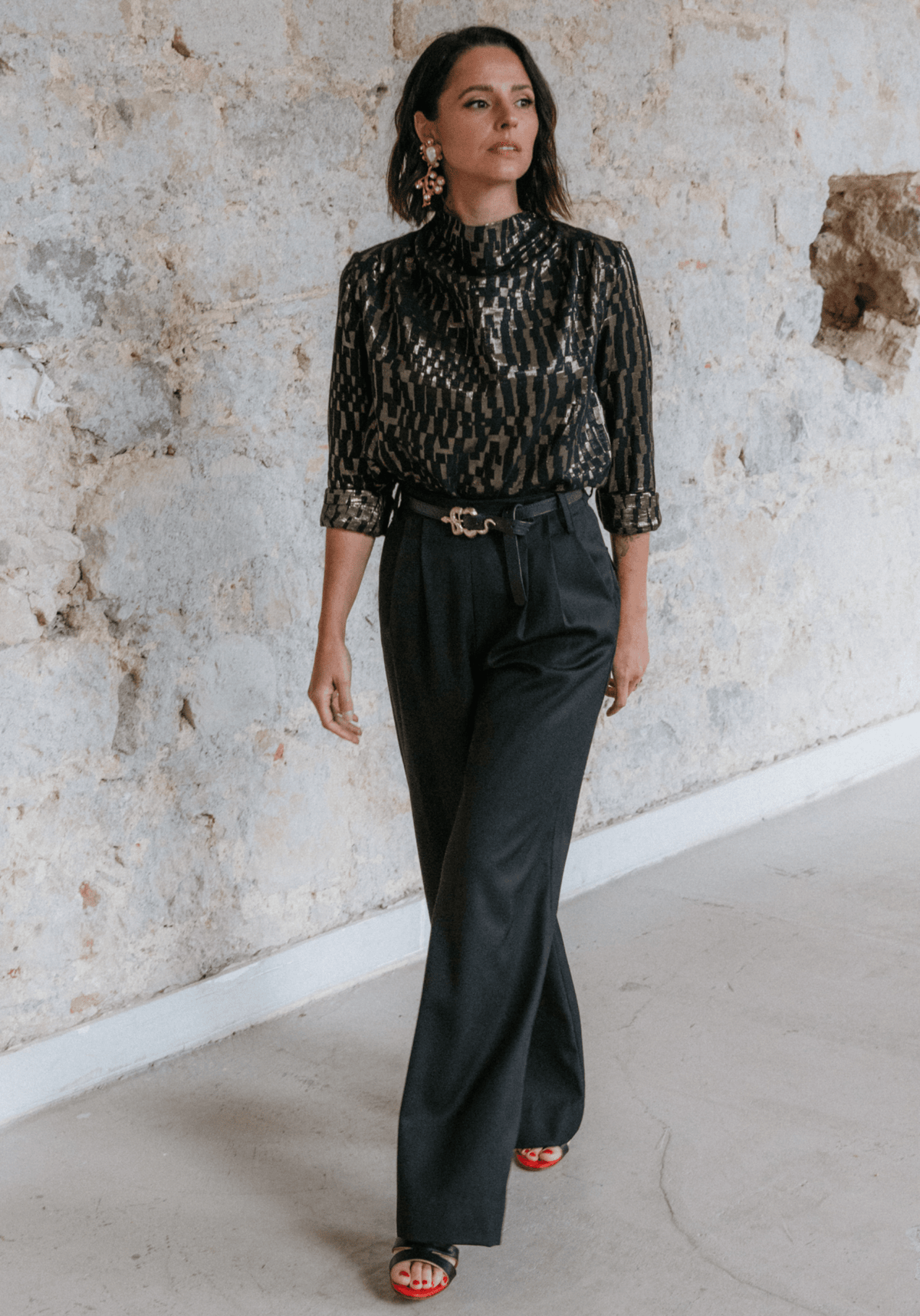 Patron couture pantalon Brooklyn / PDF (A4, A3, A0, US Letter) - Cadres, Calques par Taille, Vidéoprojection - Maison Fauve