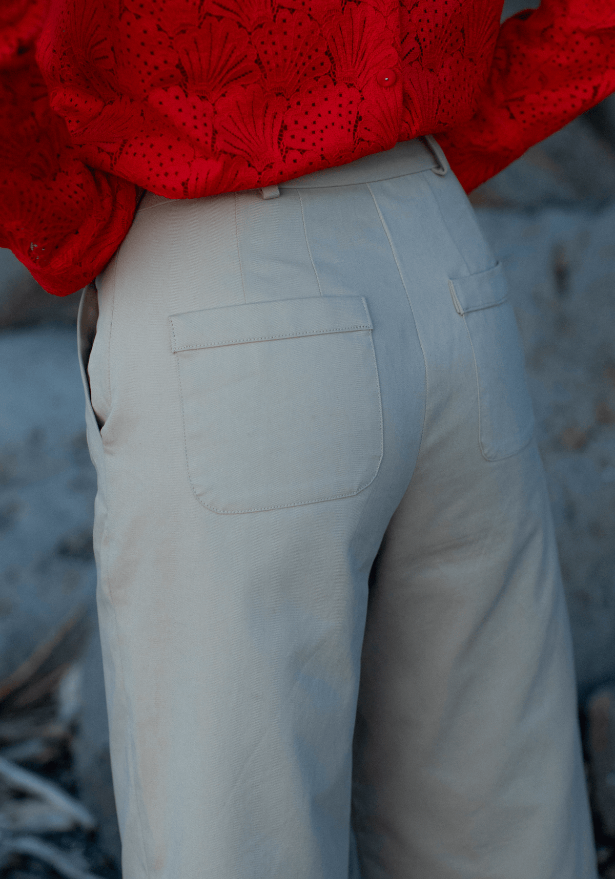 Patron couture pantalon Récif / PDF (A4, A3, A0, US Letter) - Cadres, Calques par Taille, Vidéoprojection - Maison Fauve