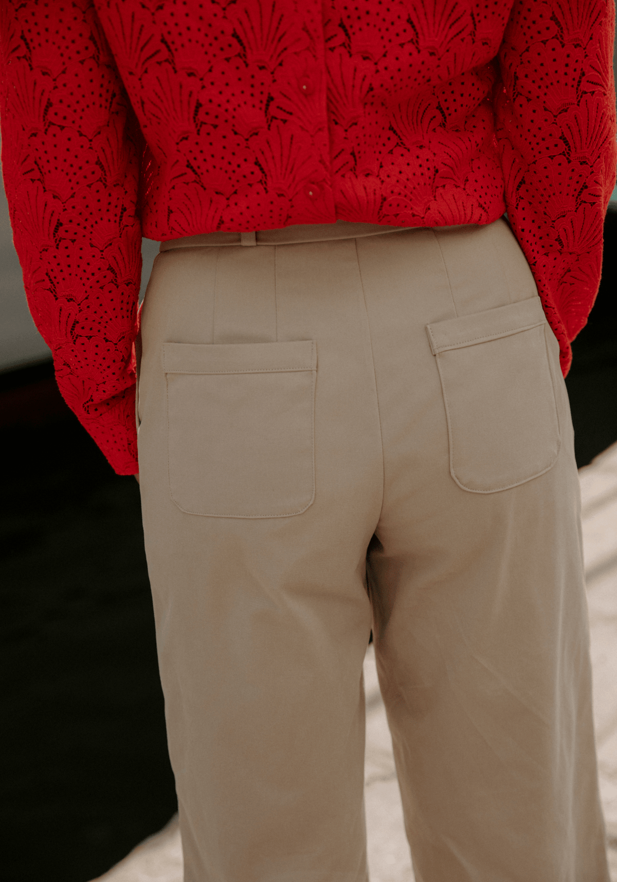 Patron couture pantalon Récif / PDF (A4, A3, A0, US Letter) - Cadres, Calques par Taille, Vidéoprojection - Maison Fauve