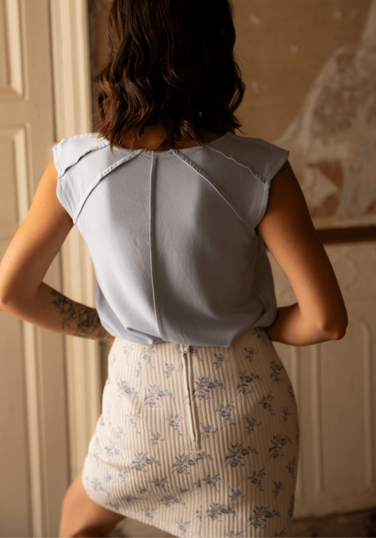 Patron couture robe, blouse Daïquiri / PDF (A4, A3, A0, US Letter) - Cadres, Calques par Taille, Vidéoprojection - Maison Fauve