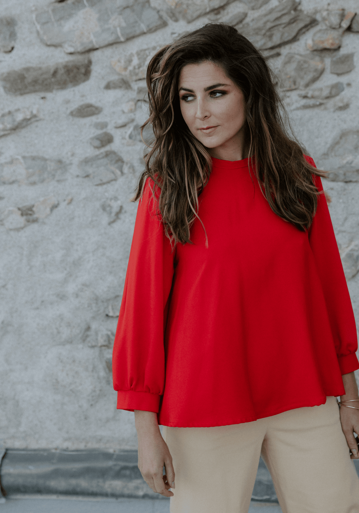 Patron couture robe, blouse Mia / PDF (A4, A3, A0, US Letter) - Cadres, Calques par Taille, Vidéoprojection - Maison Fauve