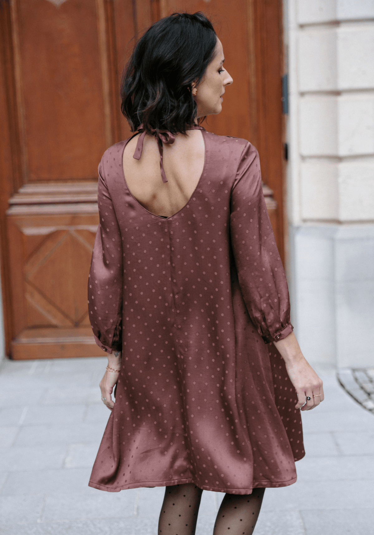 Patron couture robe, blouse Mia / PDF (A4, A3, A0, US Letter) - Cadres, Calques par Taille, Vidéoprojection - Maison Fauve