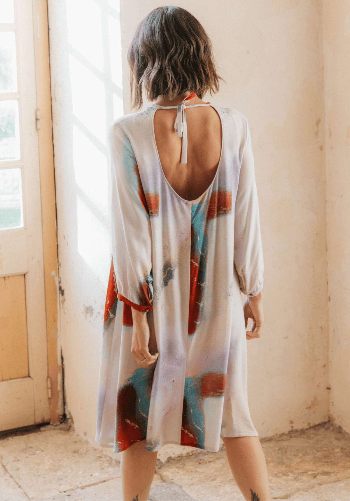 Patron couture robe, blouse Mia / PDF (A4, A3, A0, US Letter) - Cadres, Calques par Taille, Vidéoprojection - Maison Fauve