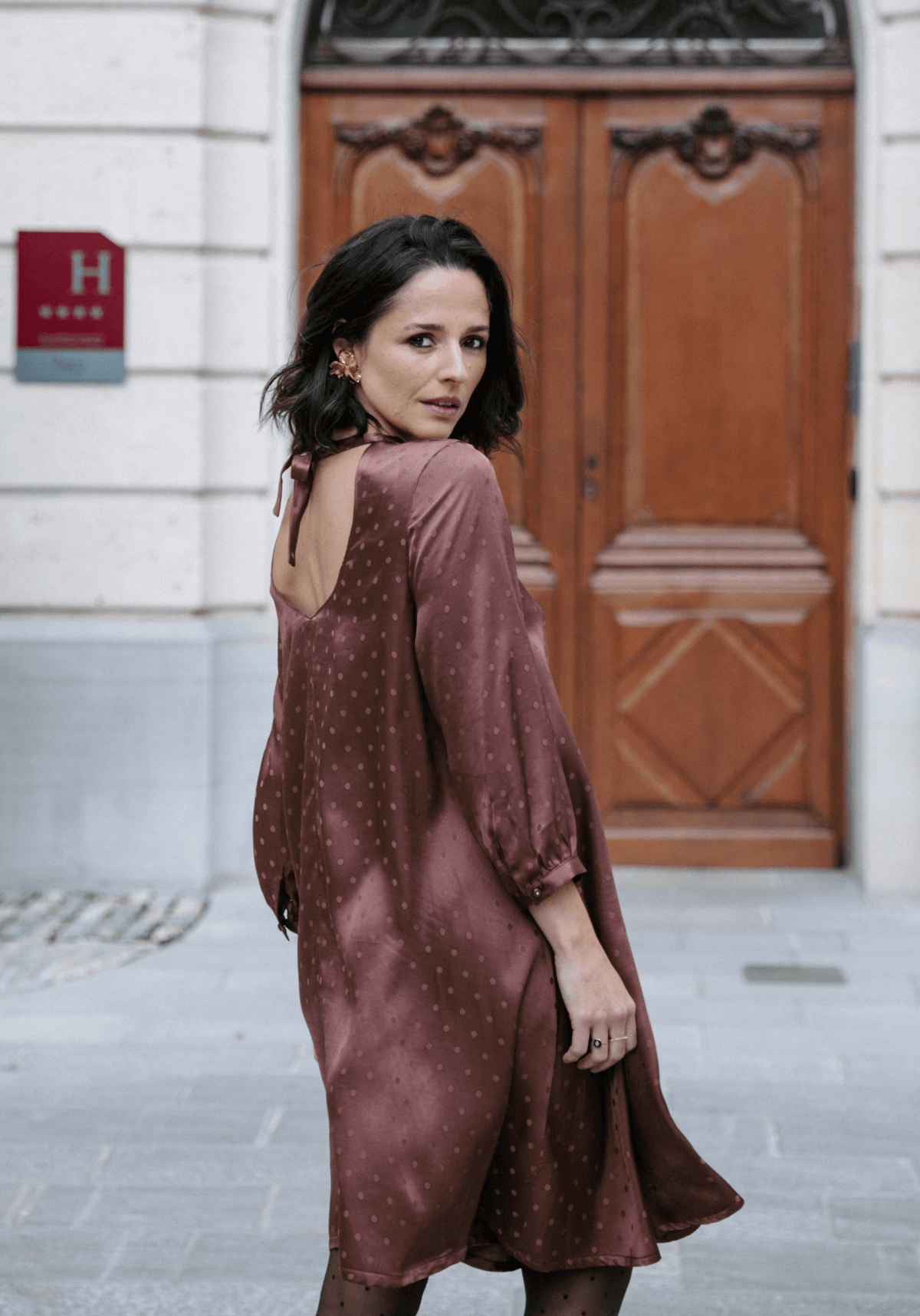 Patron couture robe, blouse Mia / PDF (A4, A3, A0, US Letter) - Cadres, Calques par Taille, Vidéoprojection - Maison Fauve