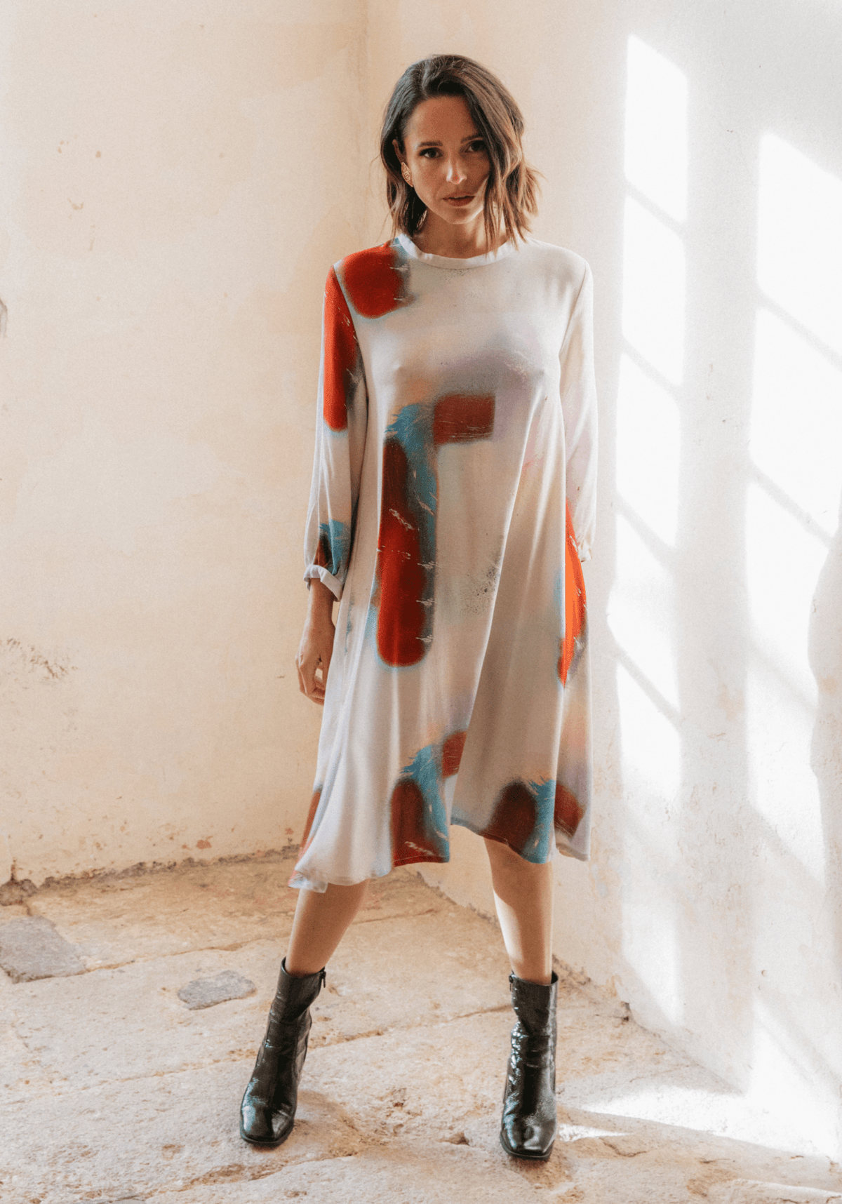 Patron couture robe, blouse Mia / PDF (A4, A3, A0, US Letter) - Cadres, Calques par Taille, Vidéoprojection - Maison Fauve